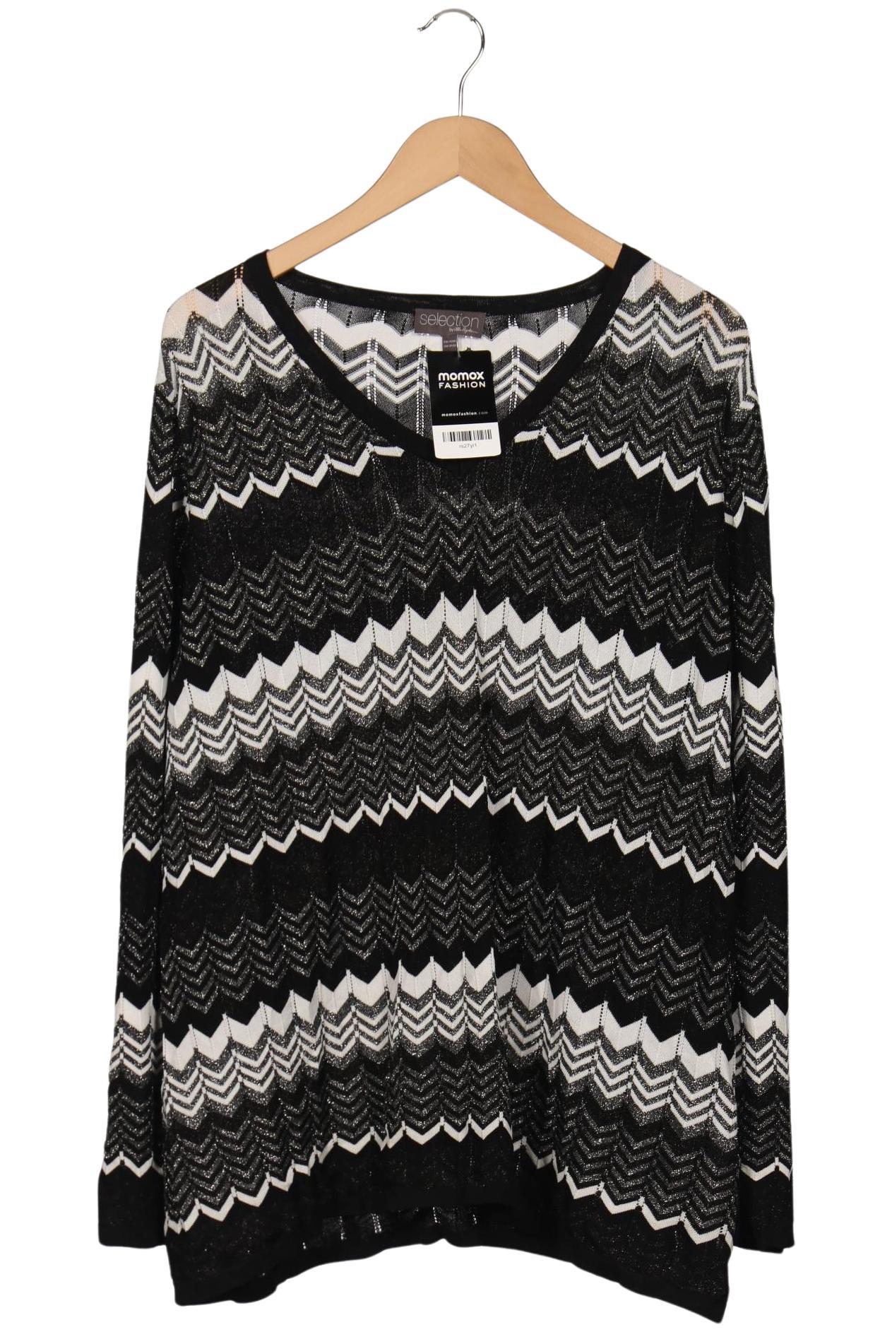

Selection by Ulla Popken Damen Pullover, schwarz, Gr. 50
