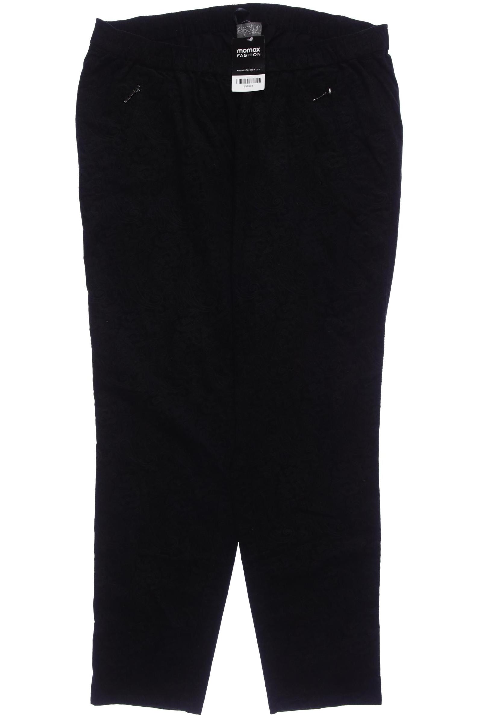 

Selection by Ulla Popken Damen Stoffhose, schwarz, Gr. 48
