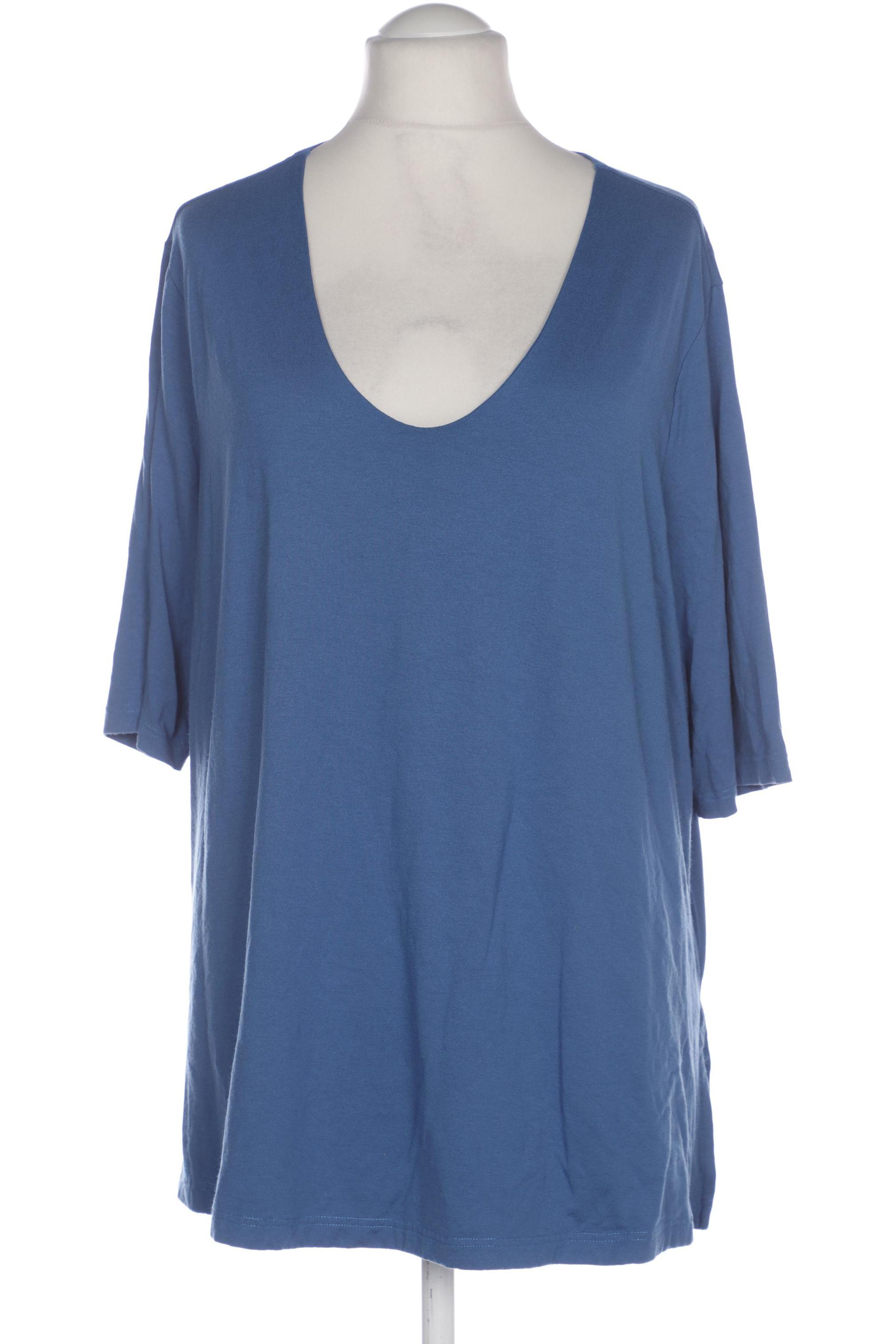 

Selection by Ulla Popken Damen T-Shirt, blau, Gr. 52