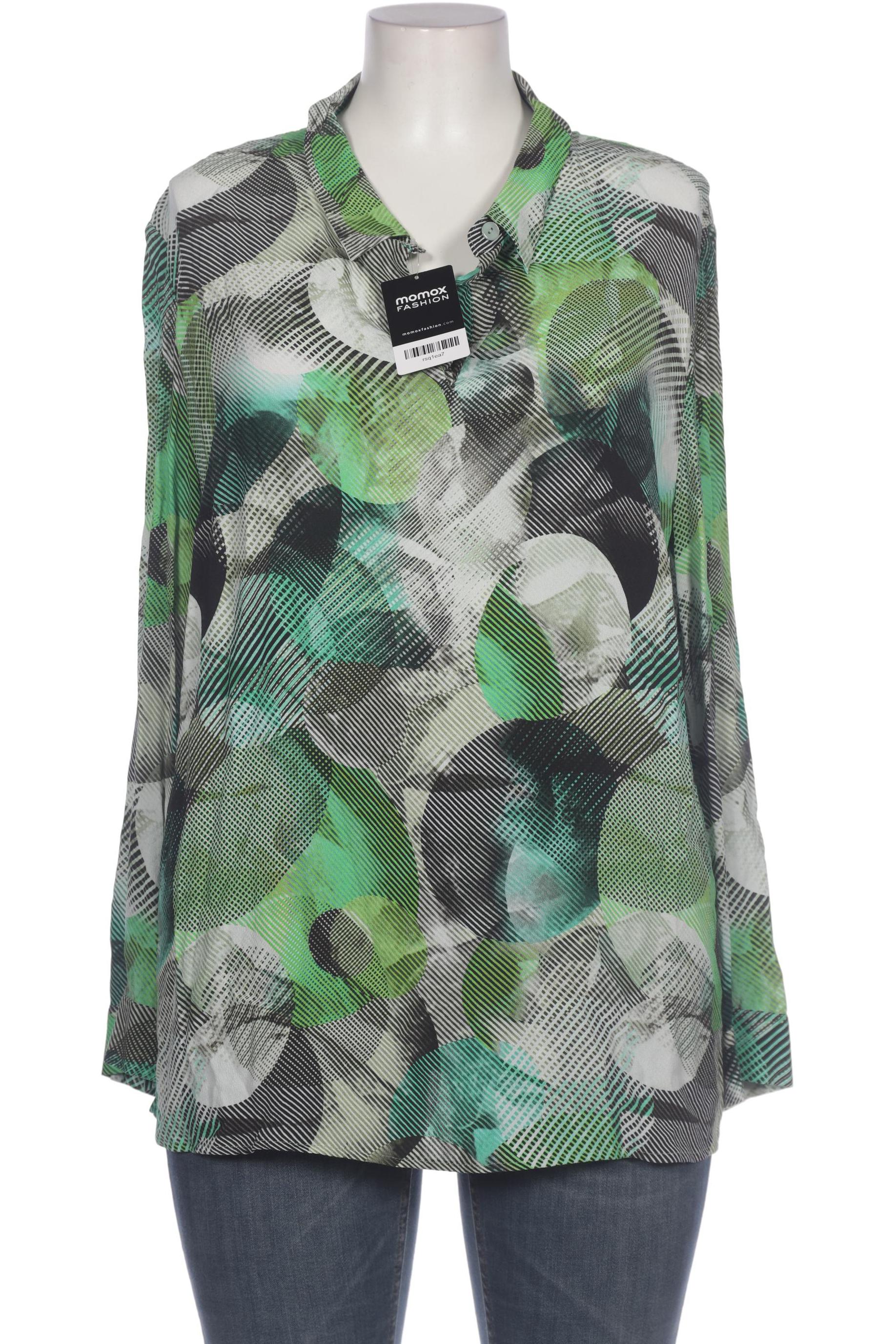 

Selection by Ulla Popken Damen Bluse, grün, Gr. 46