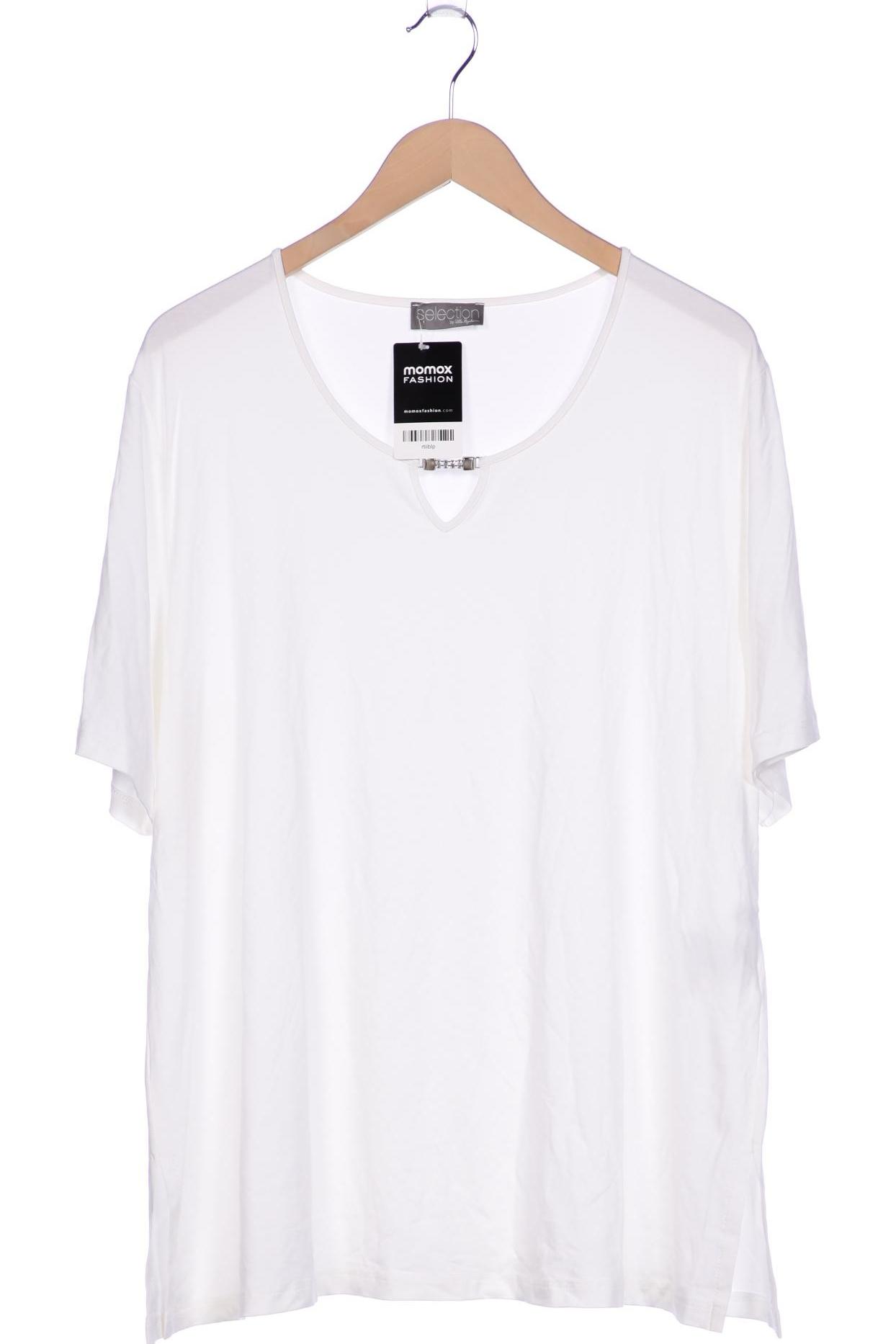 

Selection by Ulla Popken Damen T-Shirt, weiß, Gr. 50