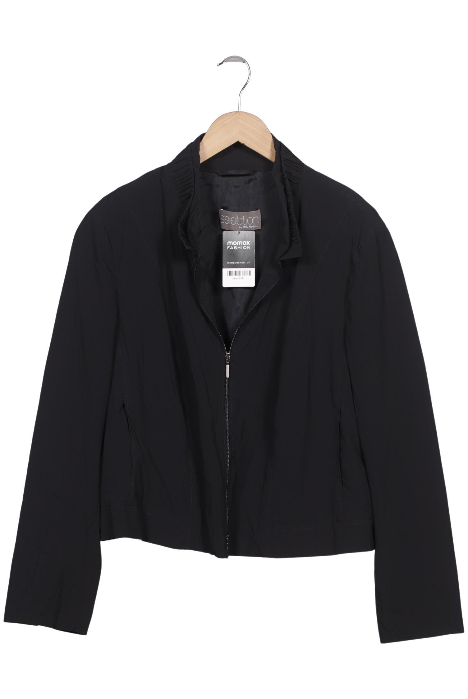 

Selection by Ulla Popken Damen Jacke, marineblau, Gr. 48