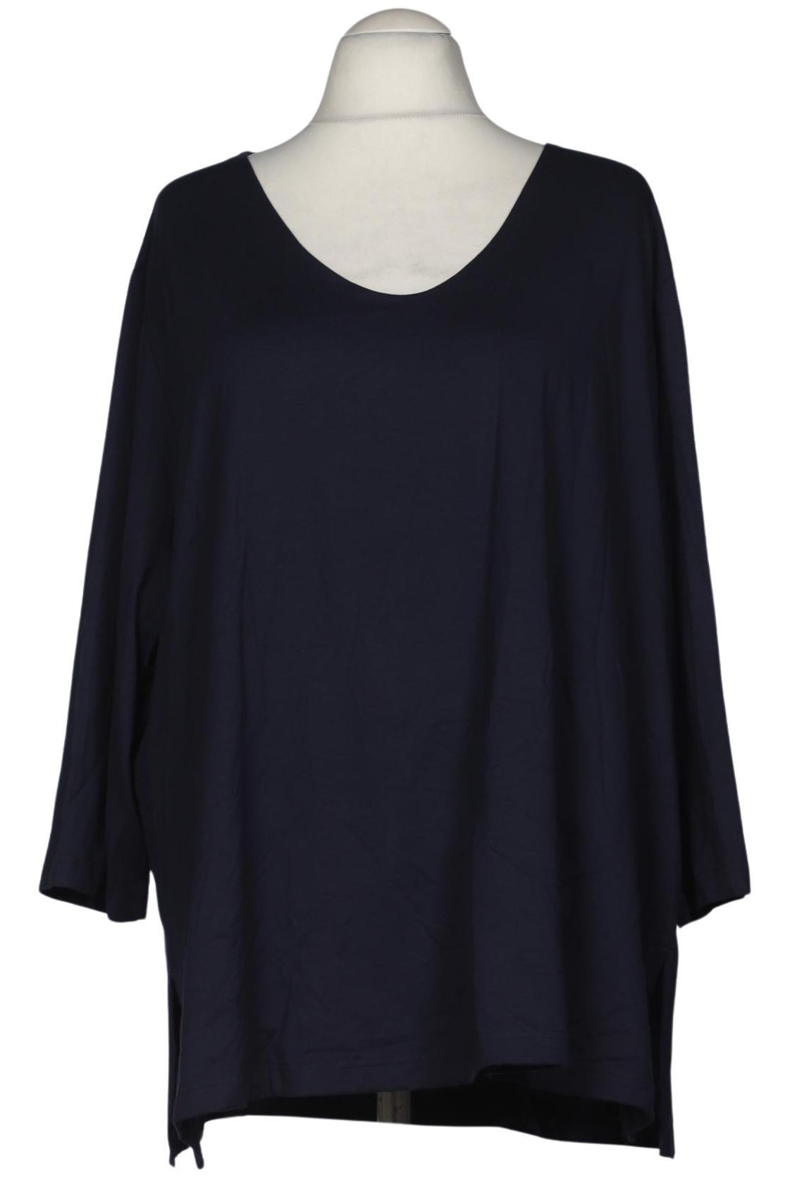 

Selection by Ulla Popken Damen Langarmshirt, marineblau, Gr. 58