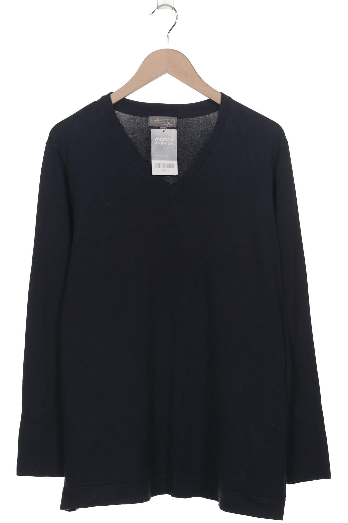 

Selection by Ulla Popken Damen Pullover, marineblau, Gr. 46