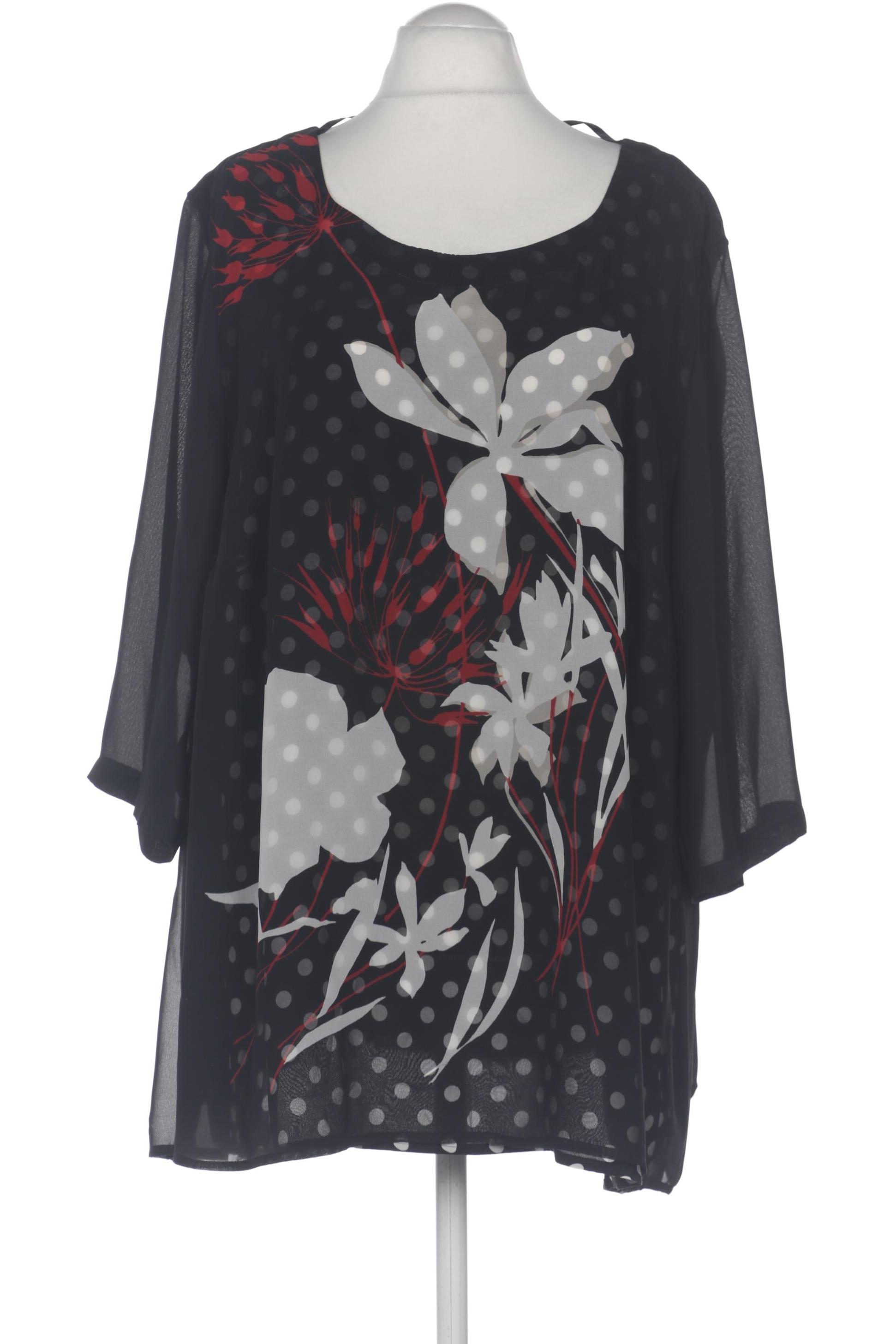 

Selection by Ulla Popken Damen Bluse, schwarz, Gr. 54