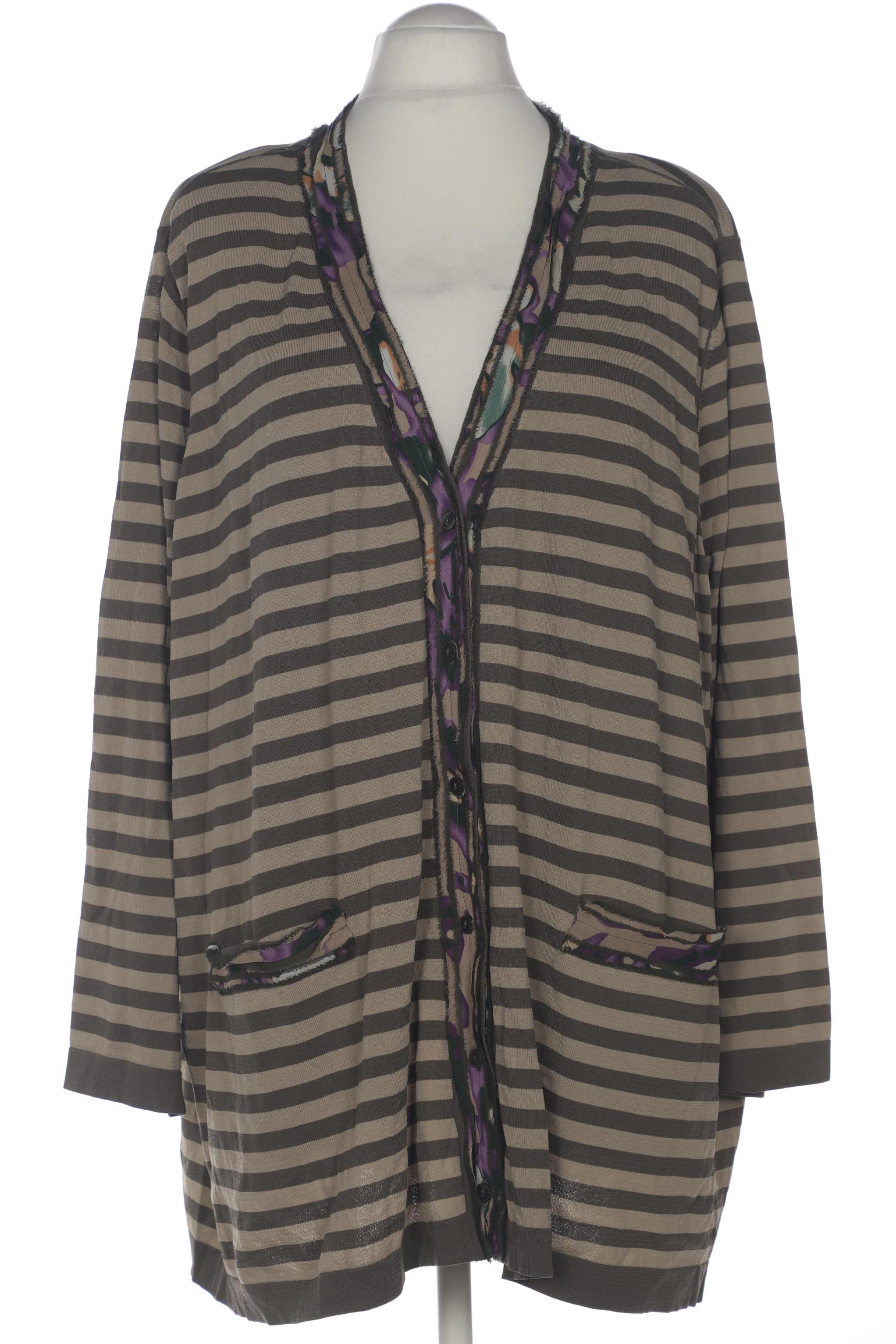 

Selection by Ulla Popken Damen Strickjacke, grün, Gr. 58