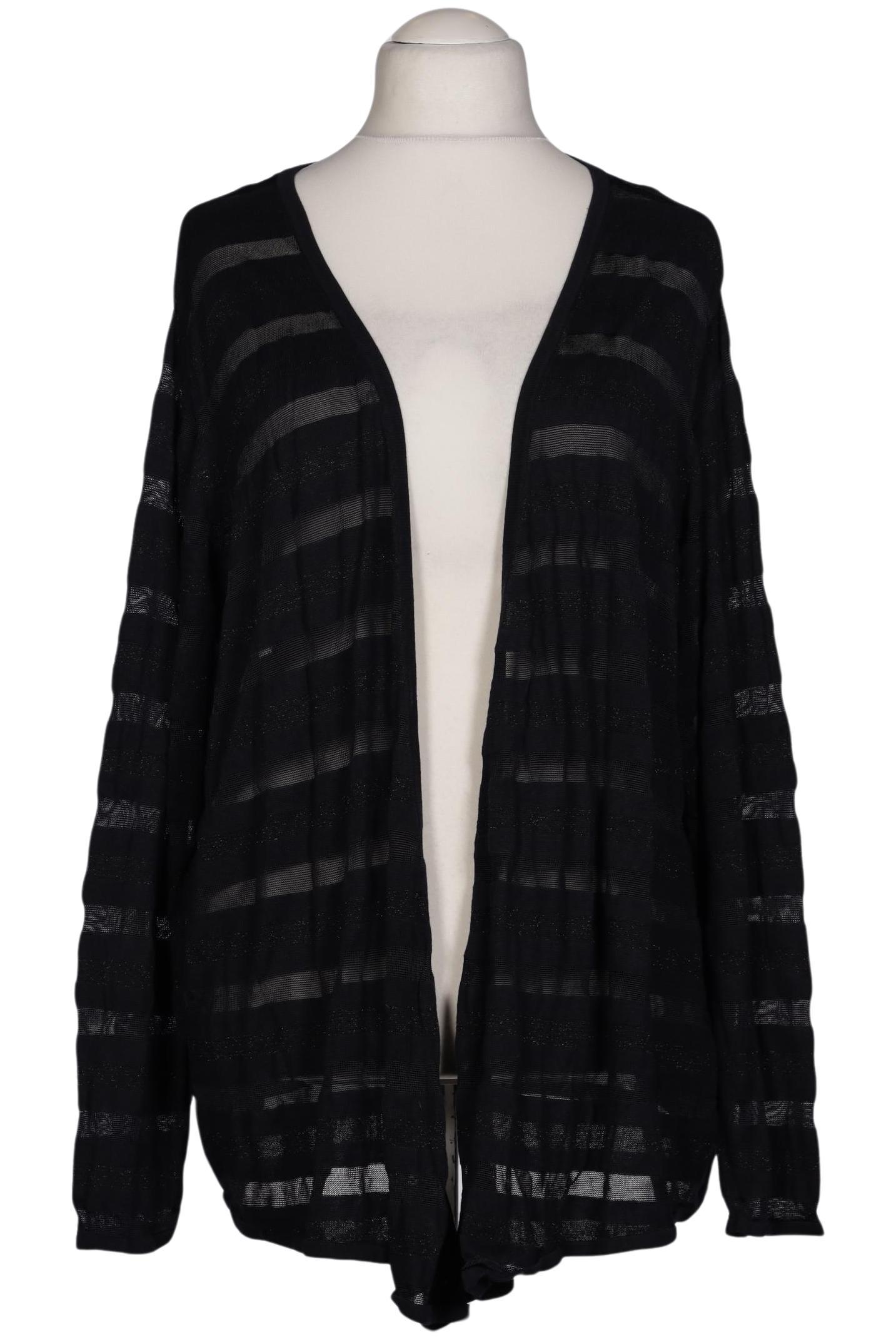 

Selection by Ulla Popken Damen Strickjacke, schwarz, Gr. 46