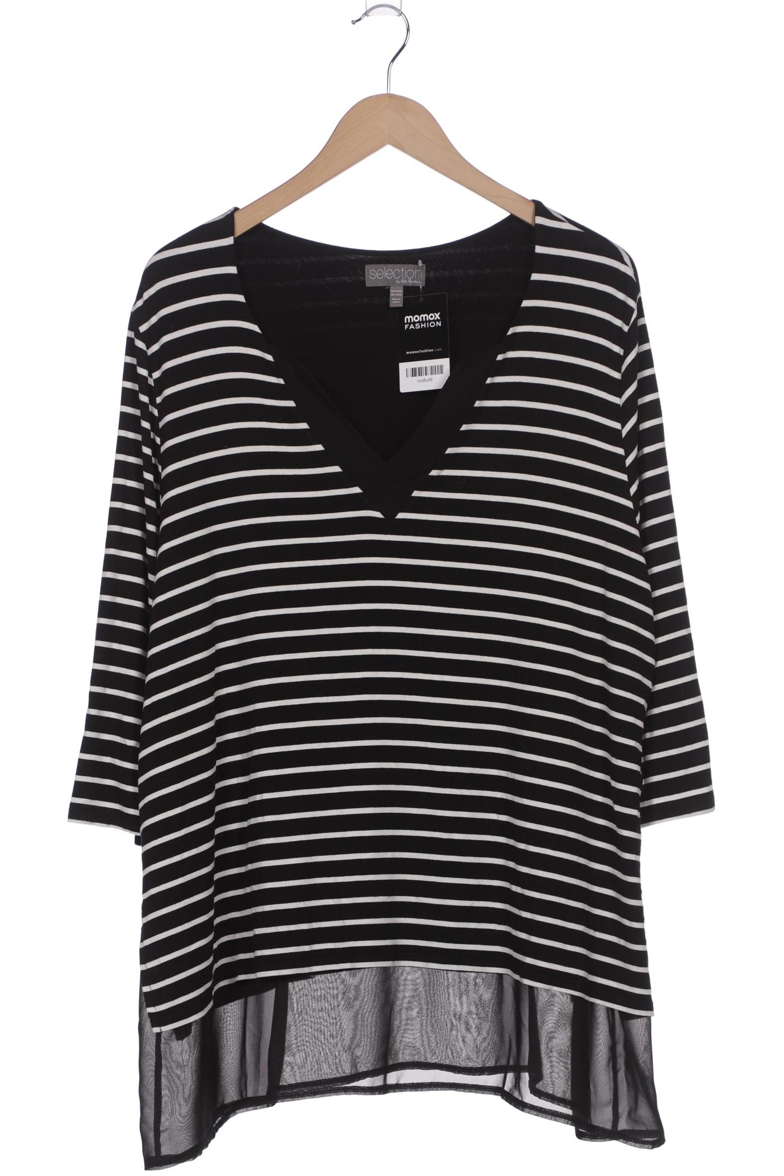 

Selection by Ulla Popken Damen Langarmshirt, schwarz, Gr. 50