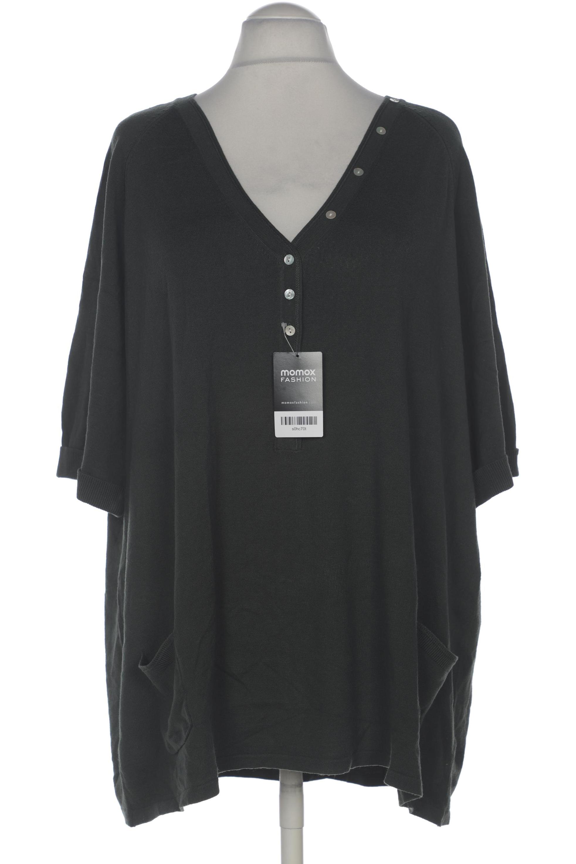 

Selection by Ulla Popken Damen Pullover, grün, Gr. 52
