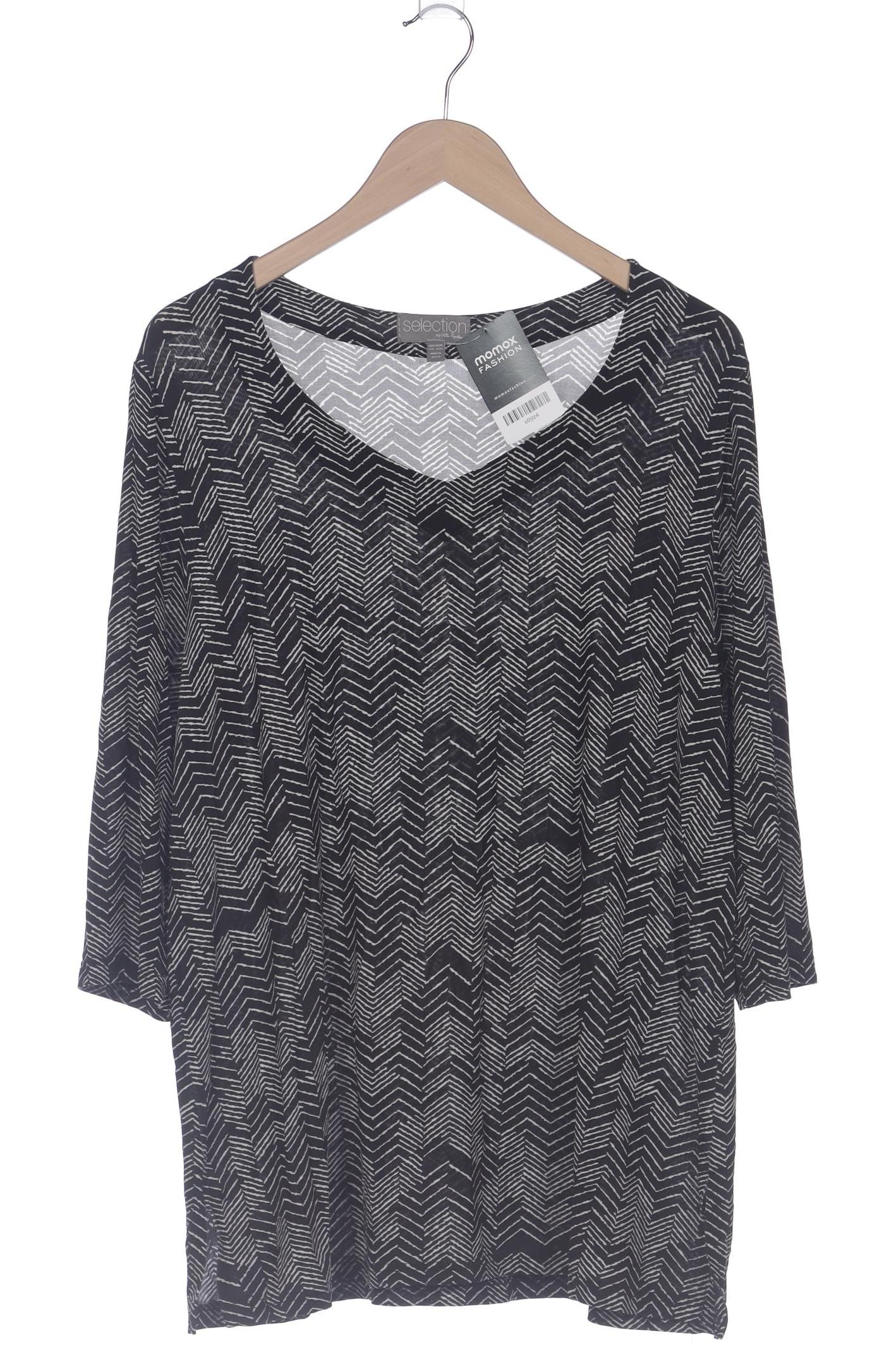 

Selection by Ulla Popken Damen Langarmshirt, schwarz, Gr. 46