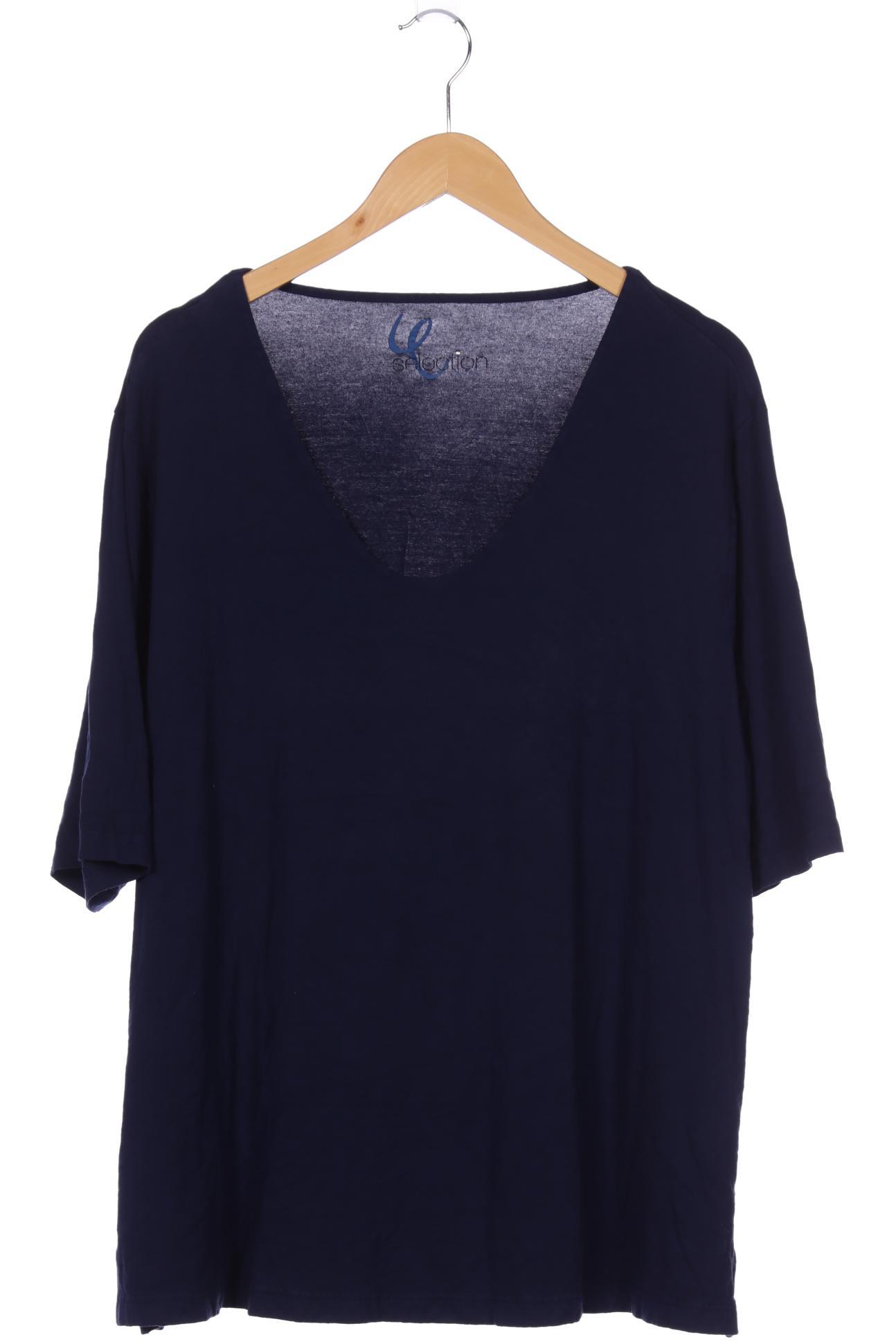 

Selection by Ulla Popken Damen T-Shirt, blau, Gr. 54