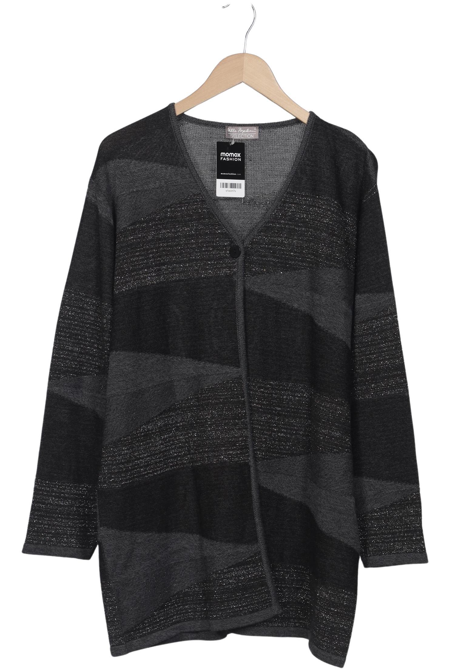 

Selection by Ulla Popken Damen Strickjacke, grau, Gr. 46