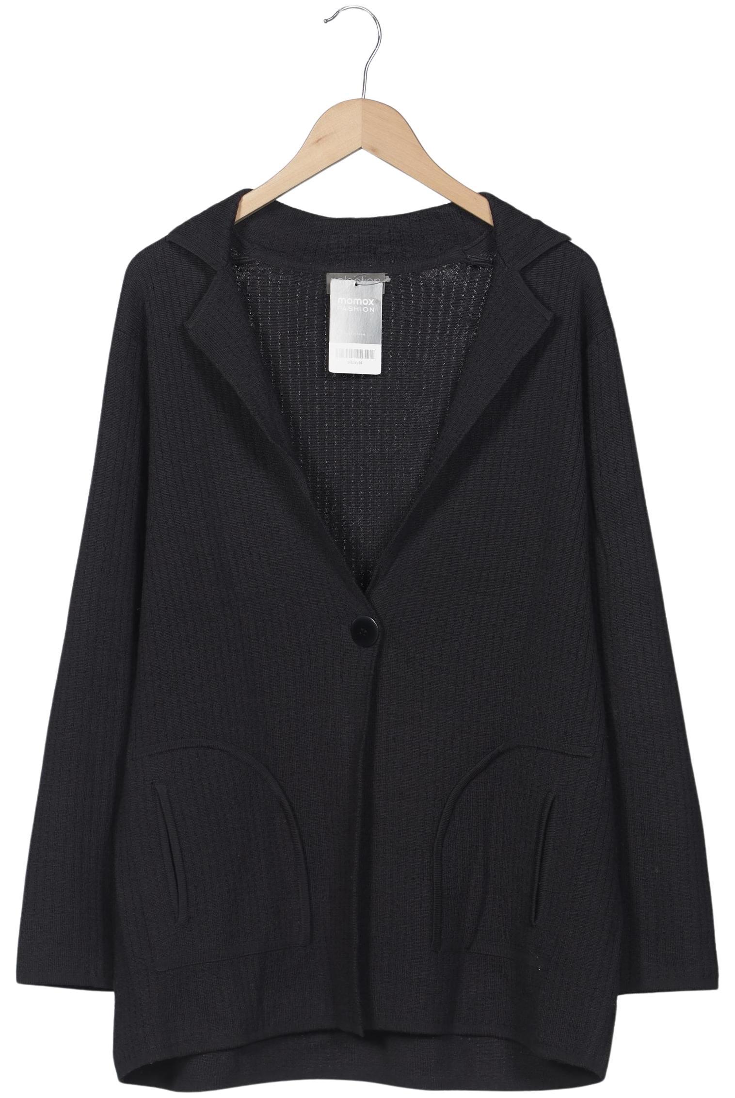 

Selection by Ulla Popken Damen Strickjacke, grau, Gr. 46