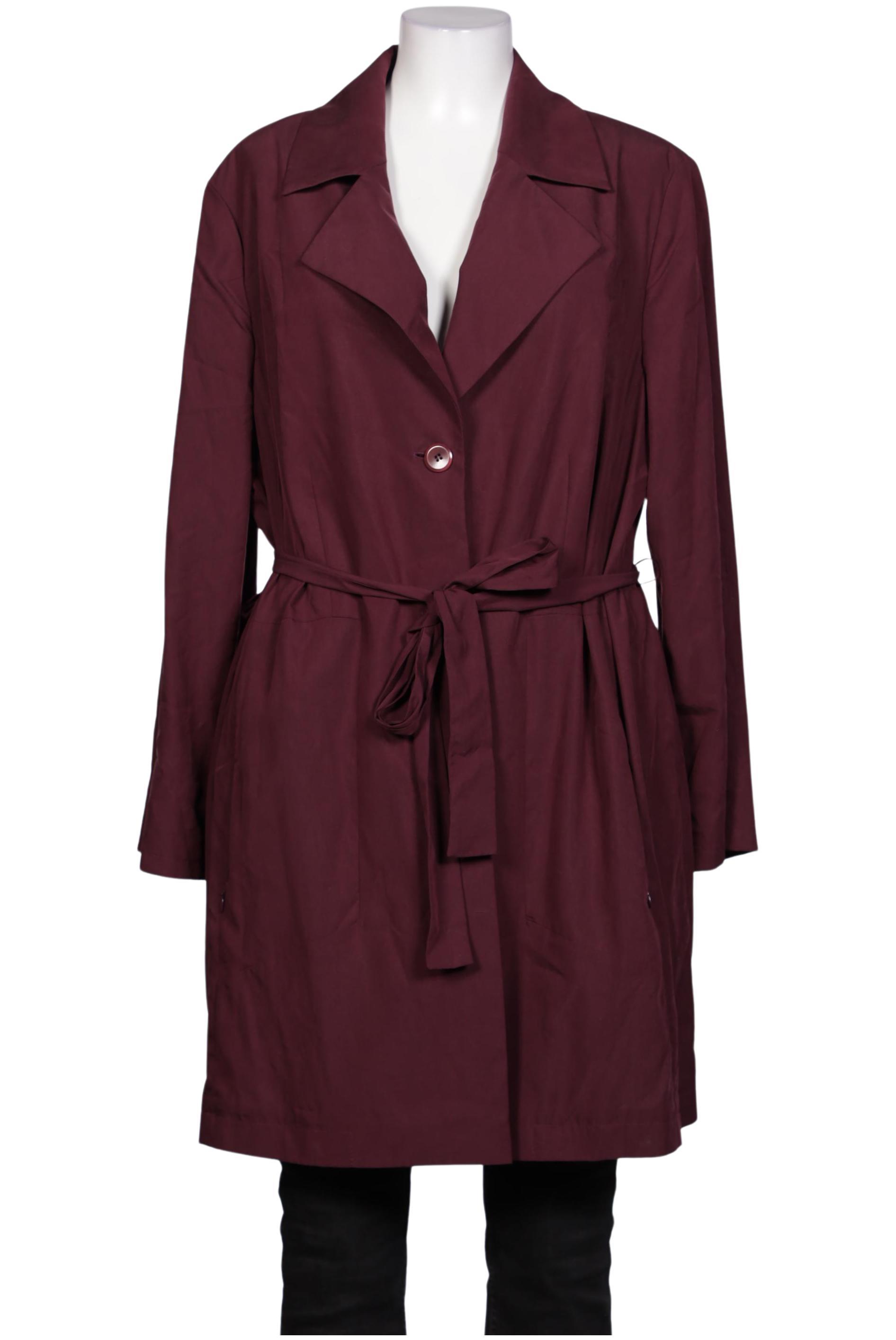 

Selection by Ulla Popken Damen Mantel, bordeaux, Gr. 50