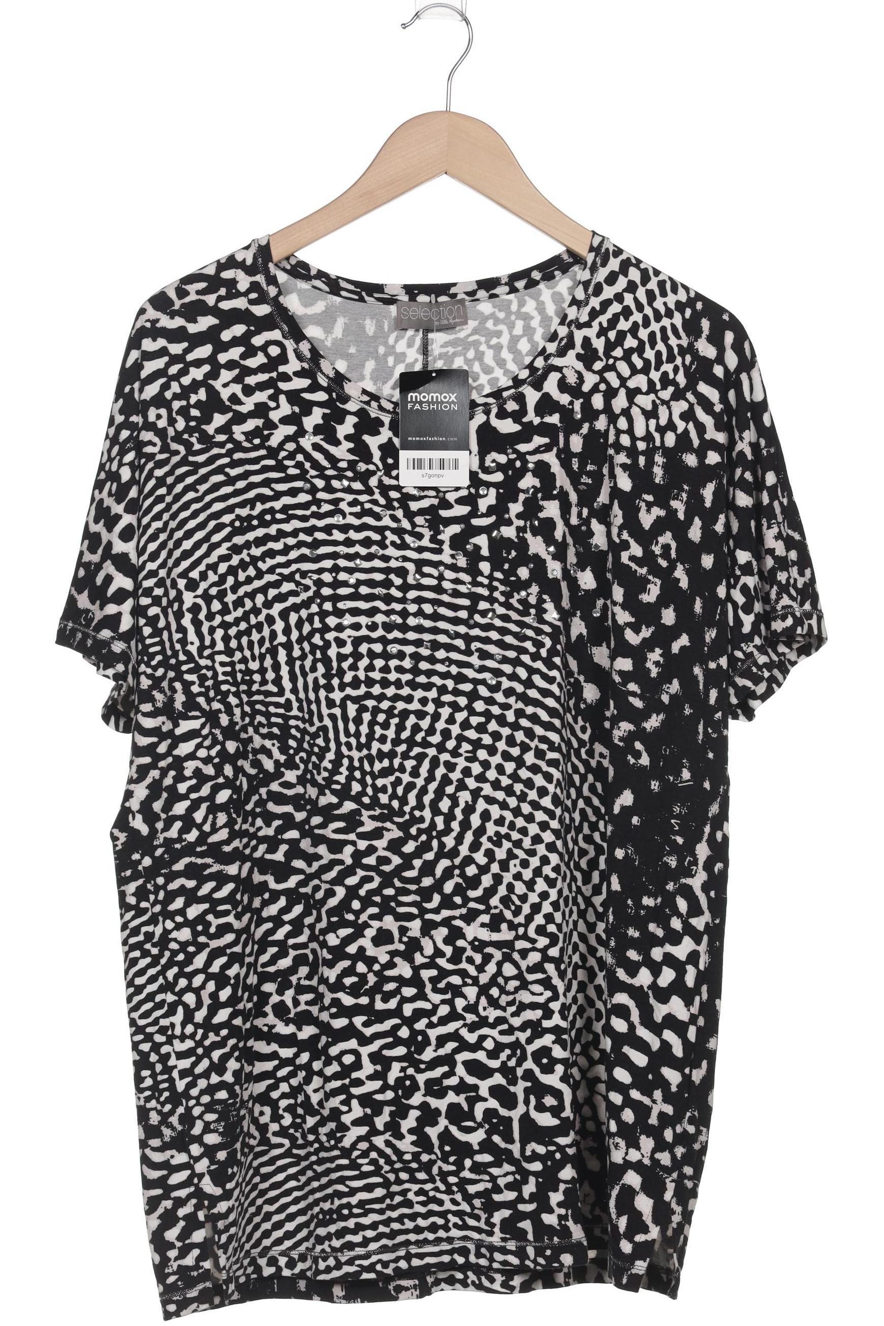 

Selection by Ulla Popken Damen T-Shirt, schwarz, Gr. 42