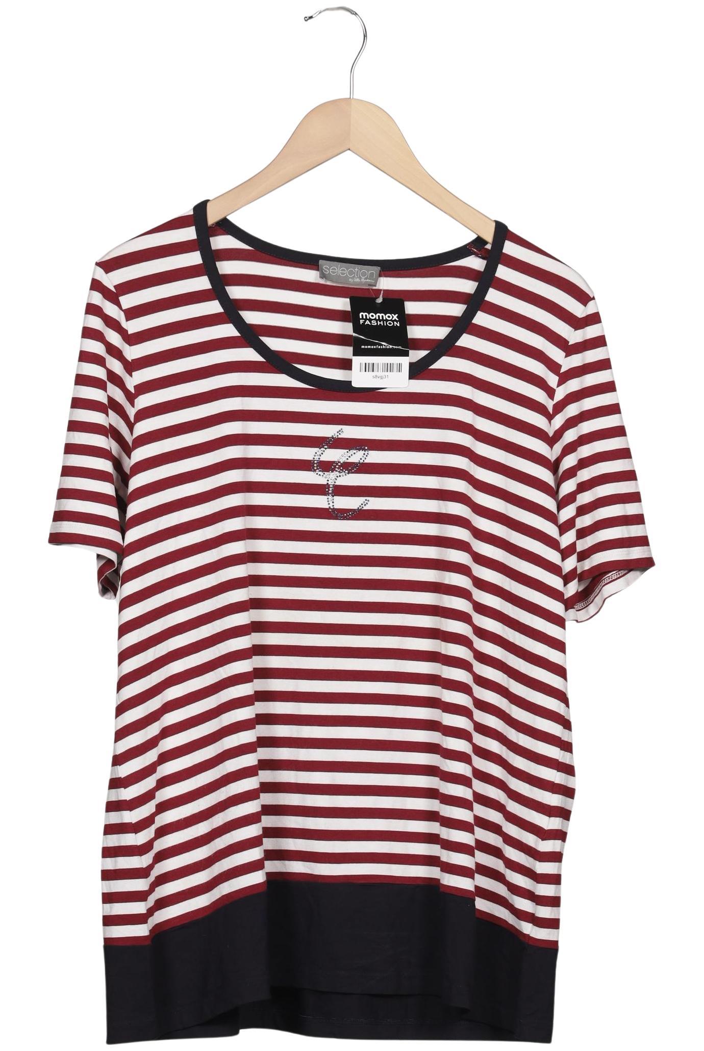 

Selection by Ulla Popken Damen T-Shirt, bordeaux, Gr. 46