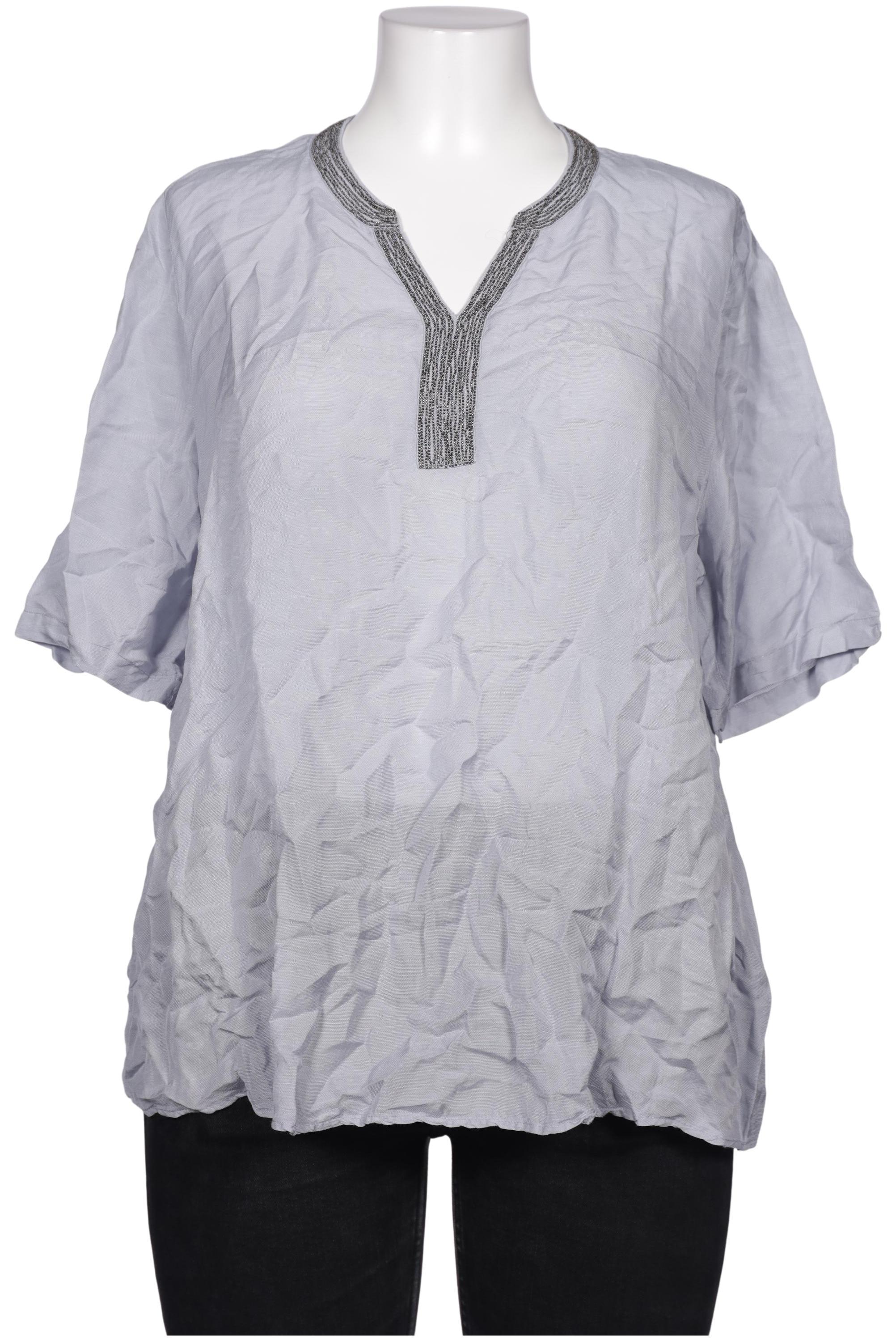 

Selection by Ulla Popken Damen Bluse, grau, Gr. 46