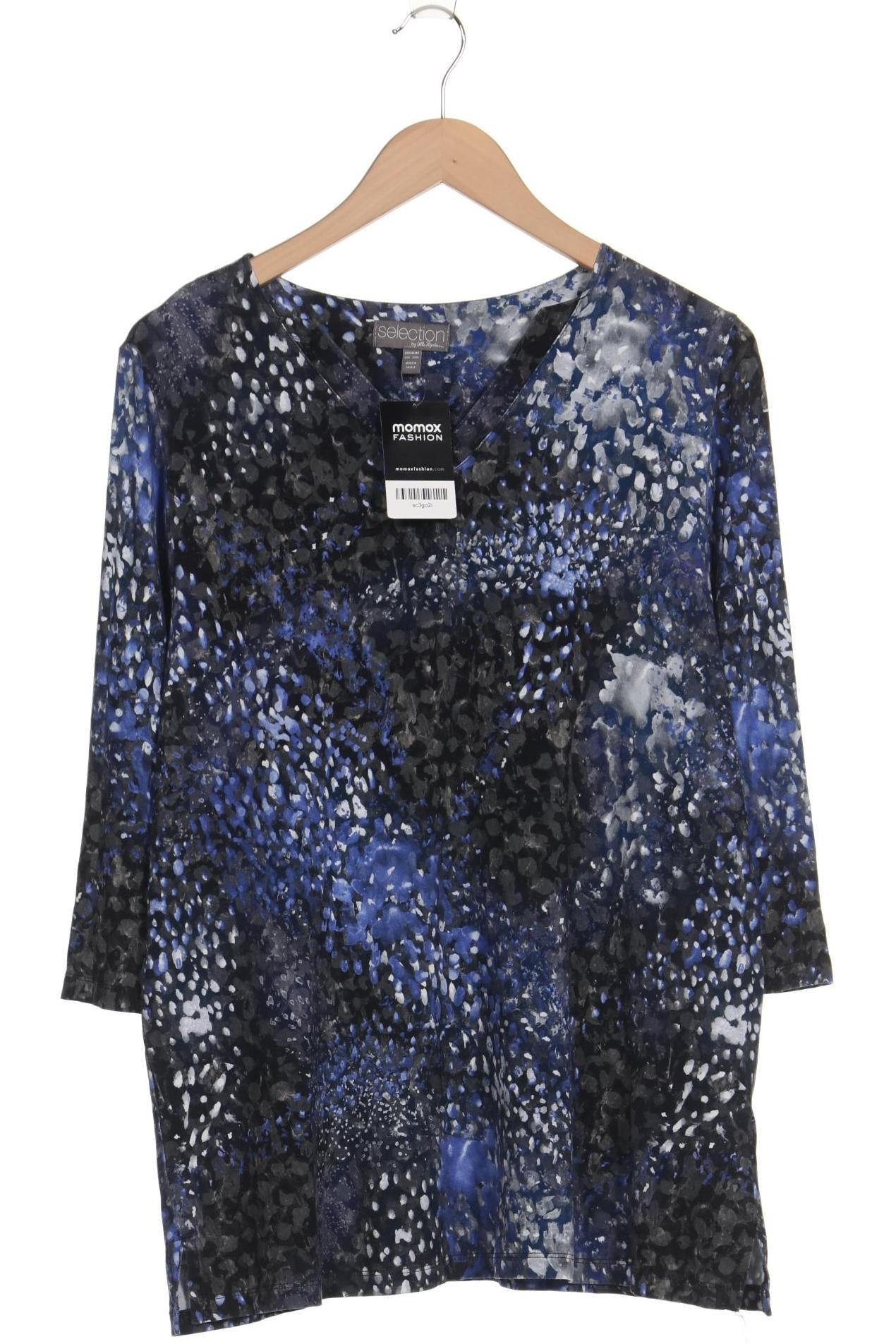 

Selection by Ulla Popken Damen Langarmshirt, marineblau, Gr. 42