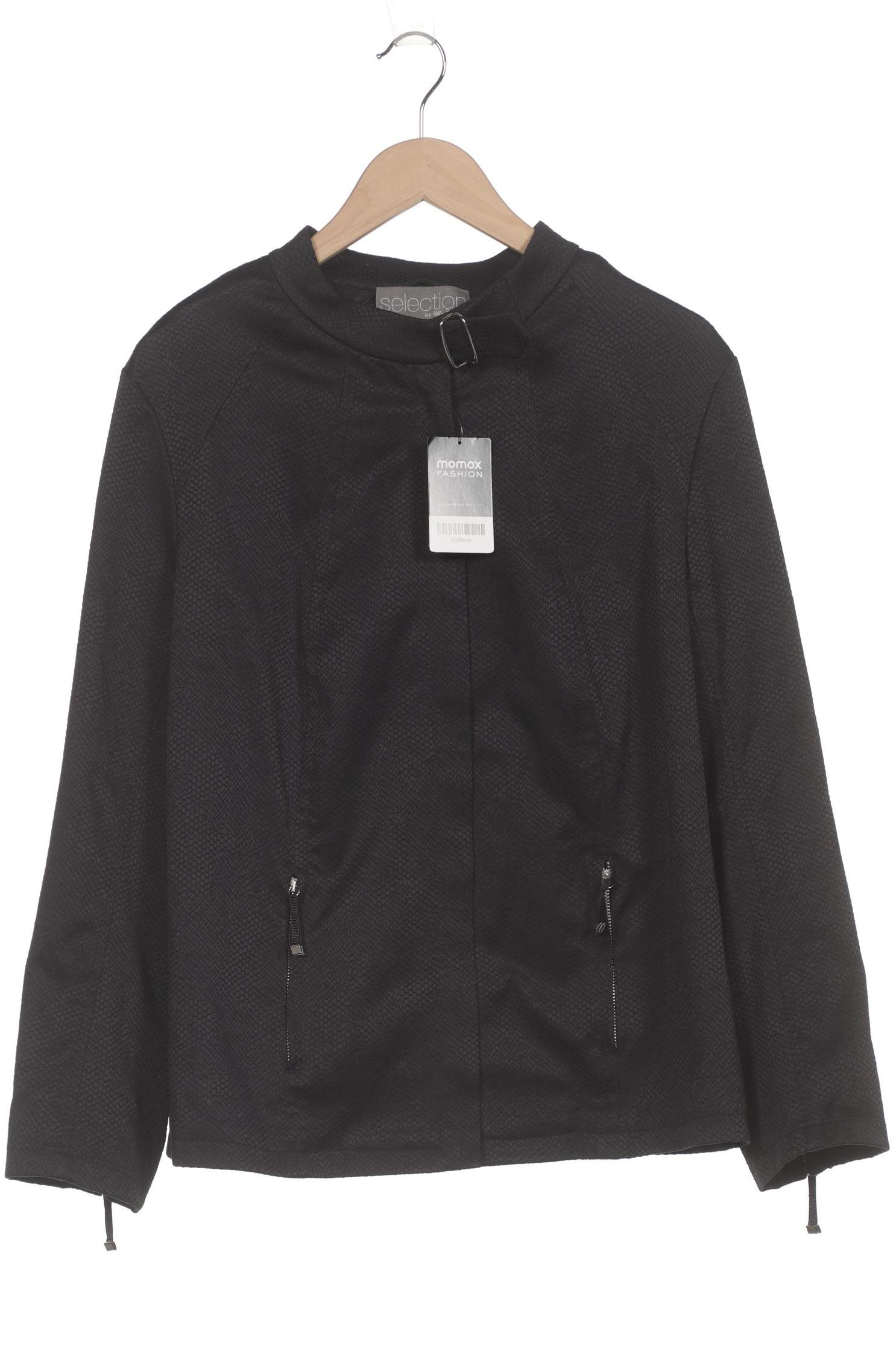 

Selection by Ulla Popken Damen Jacke, schwarz, Gr. 48