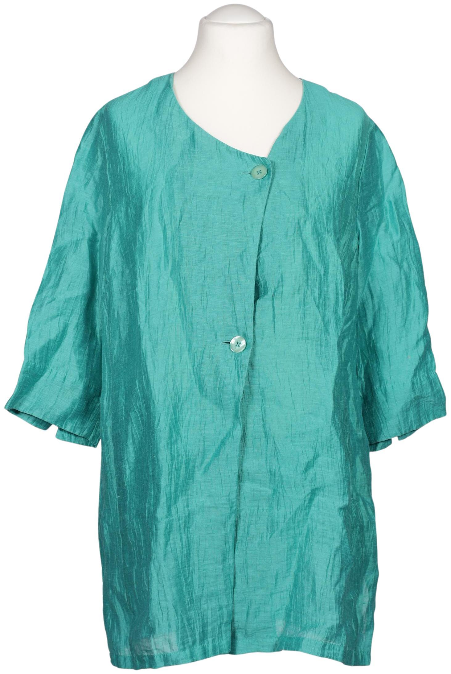 

Selection by Ulla Popken Damen Blazer, türkis, Gr. 42