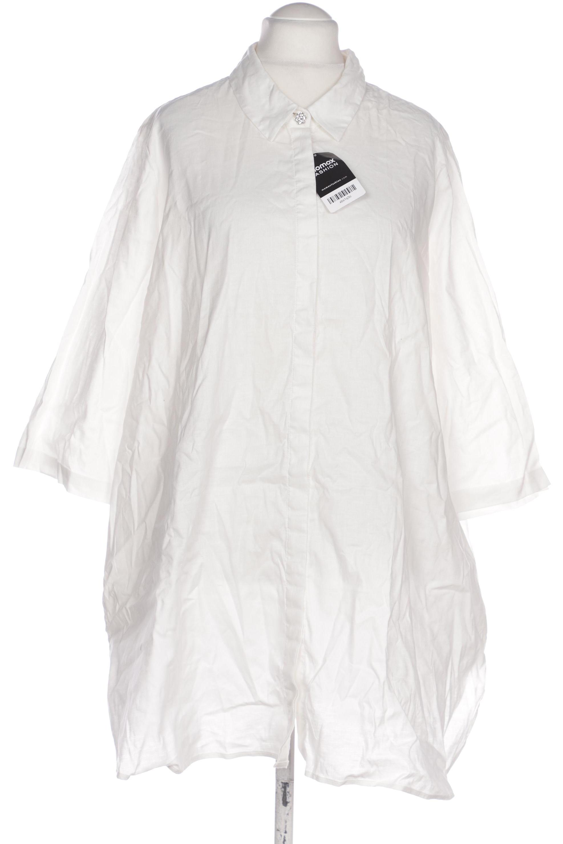 

Selection by Ulla Popken Damen Bluse, weiß, Gr. 54