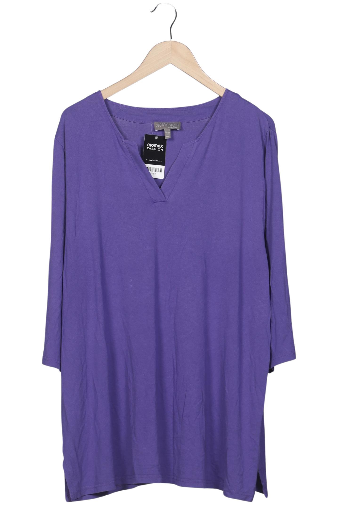 

Selection by Ulla Popken Damen T-Shirt, flieder, Gr. 50