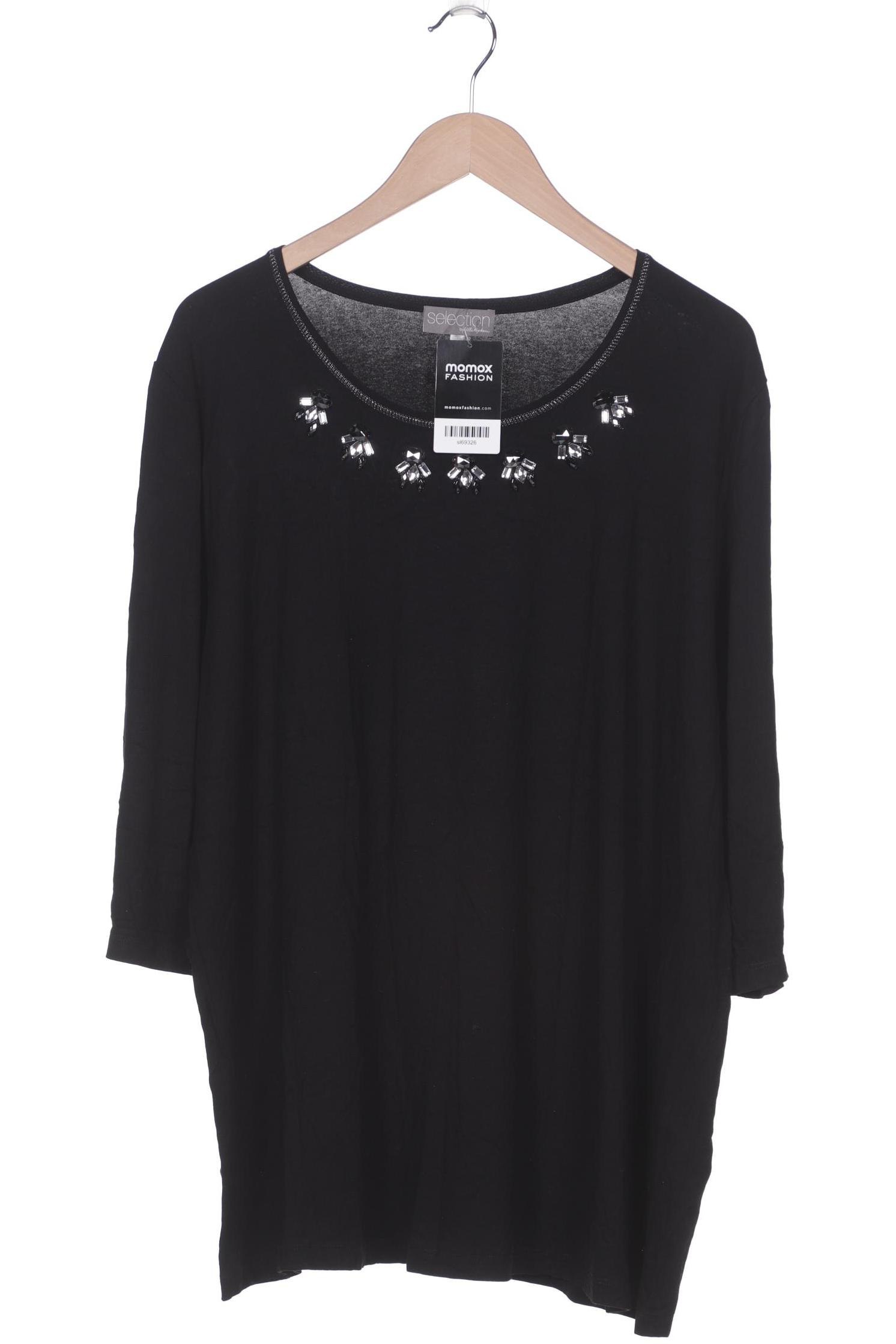 

Selection by Ulla Popken Damen Langarmshirt, schwarz