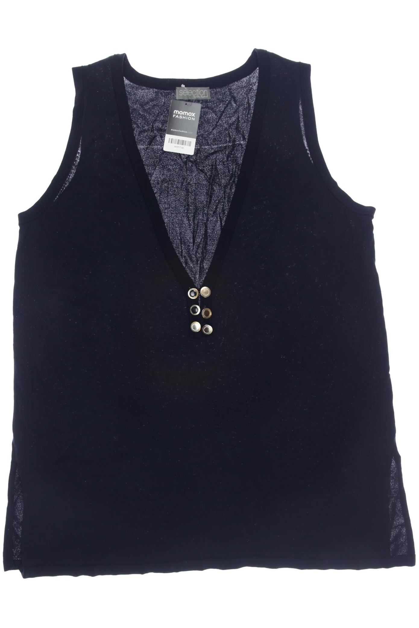 

Selection by Ulla Popken Damen Top, marineblau, Gr. 50