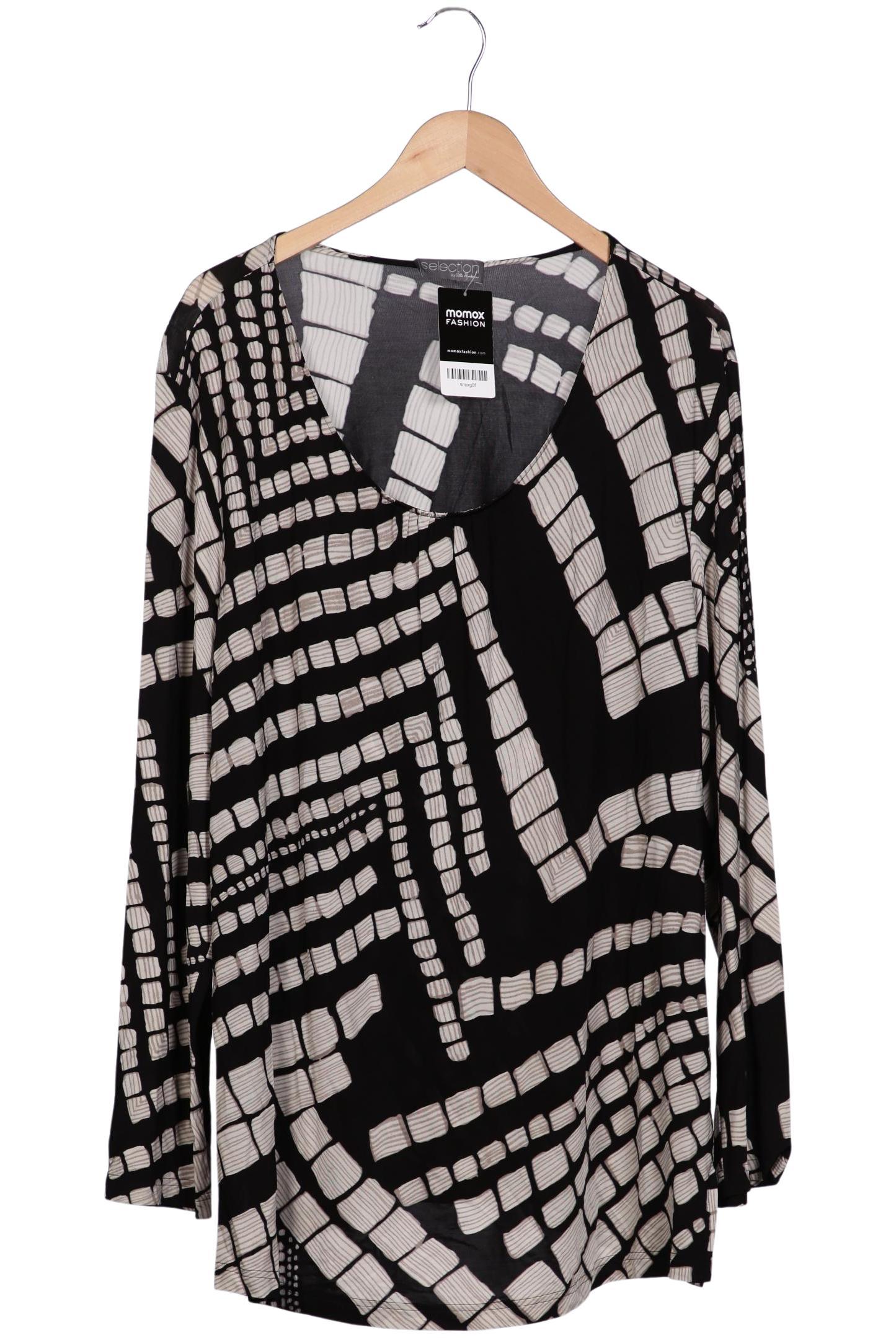

Selection by Ulla Popken Damen Langarmshirt, schwarz, Gr. 50