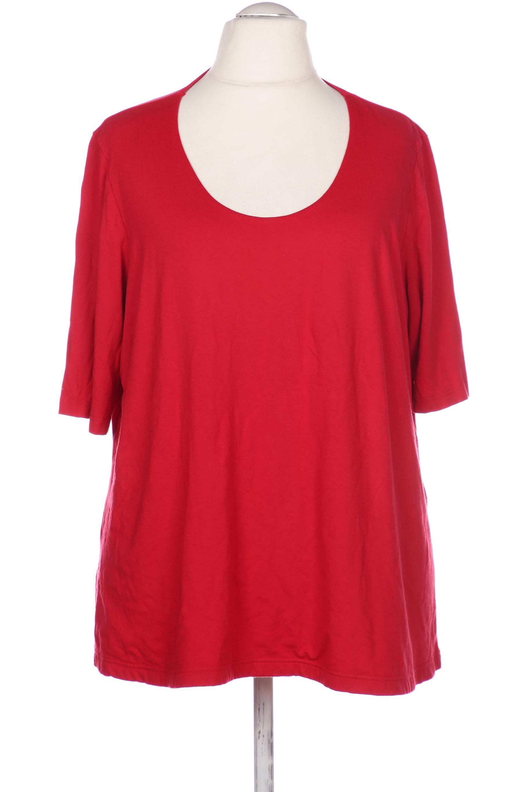 

Selection by Ulla Popken Damen T-Shirt, rot, Gr. 28