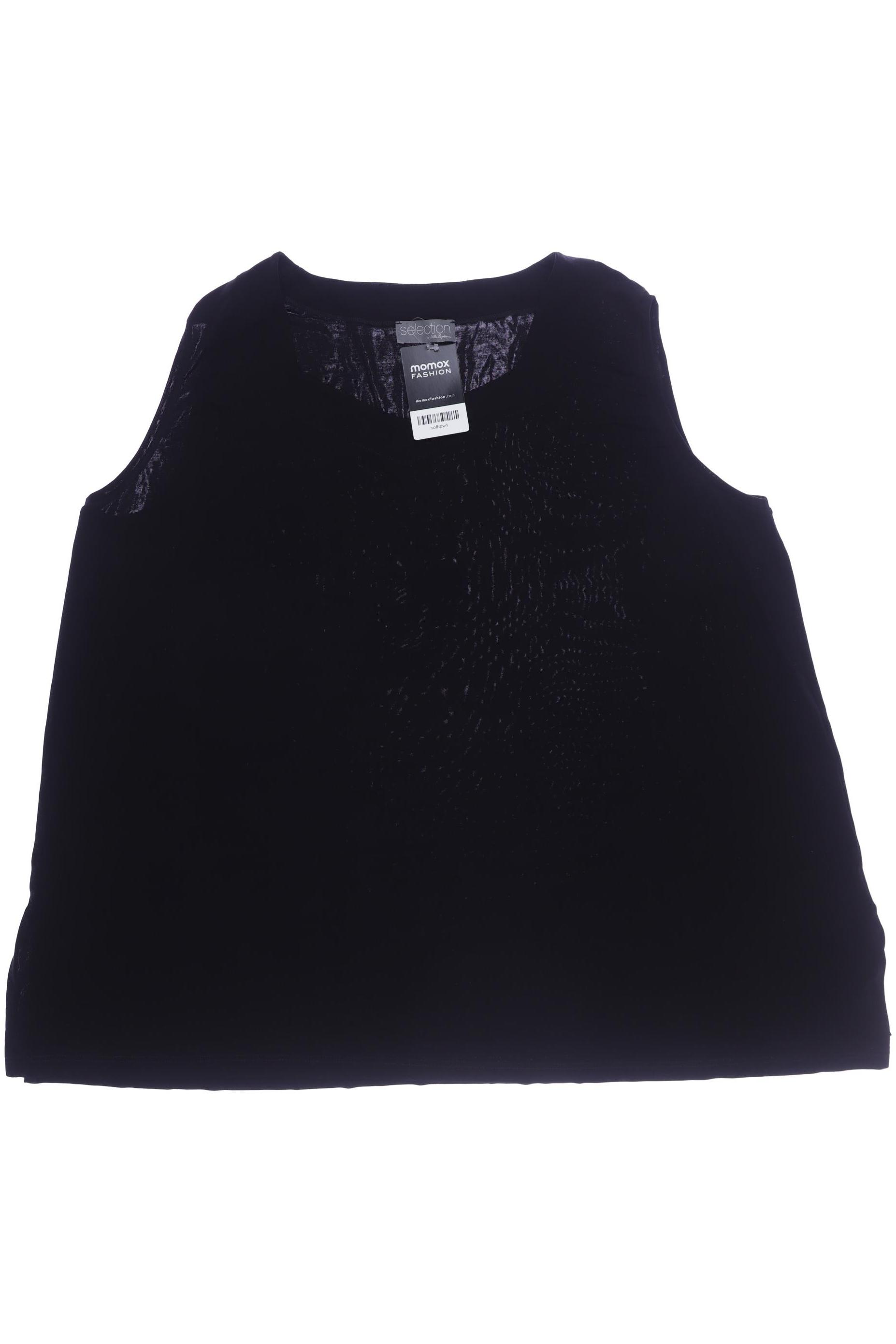 

Selection by Ulla Popken Damen Top, schwarz, Gr. 54