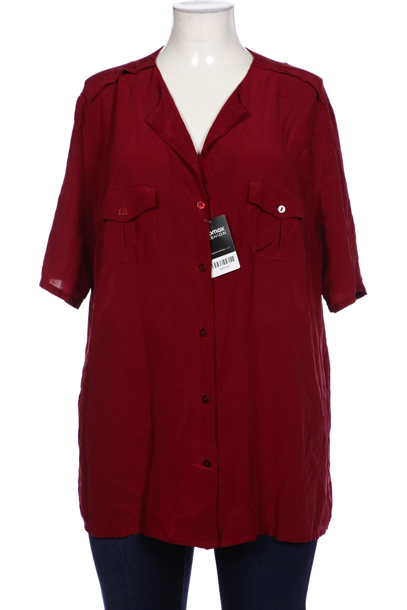 

Selection by Ulla Popken Damen Bluse, bordeaux, Gr. 50