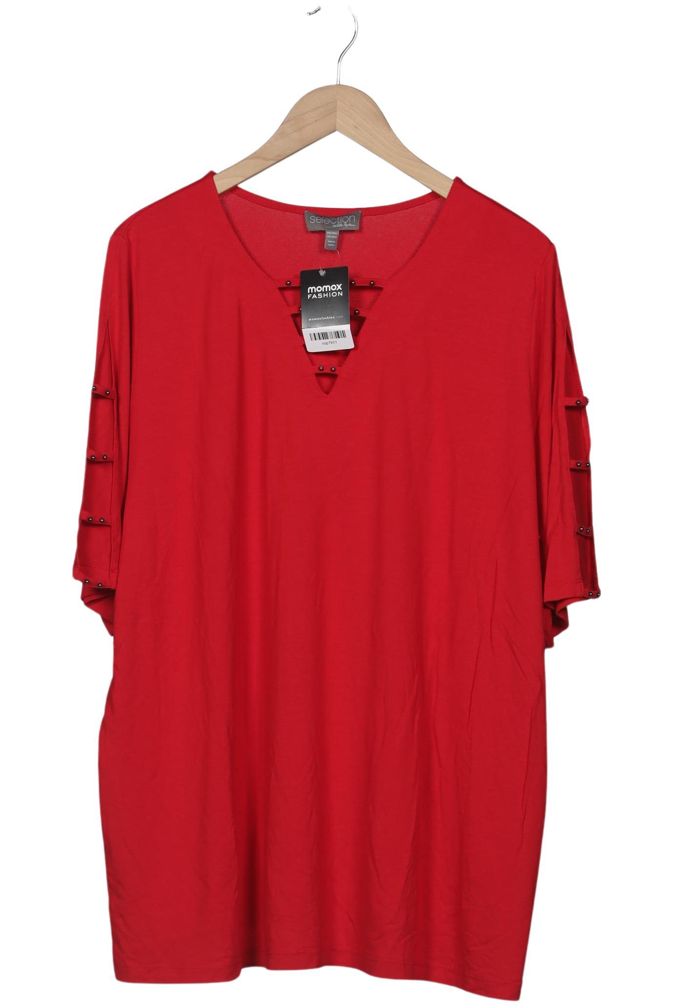 

Selection by Ulla Popken Damen T-Shirt, rot, Gr. 50
