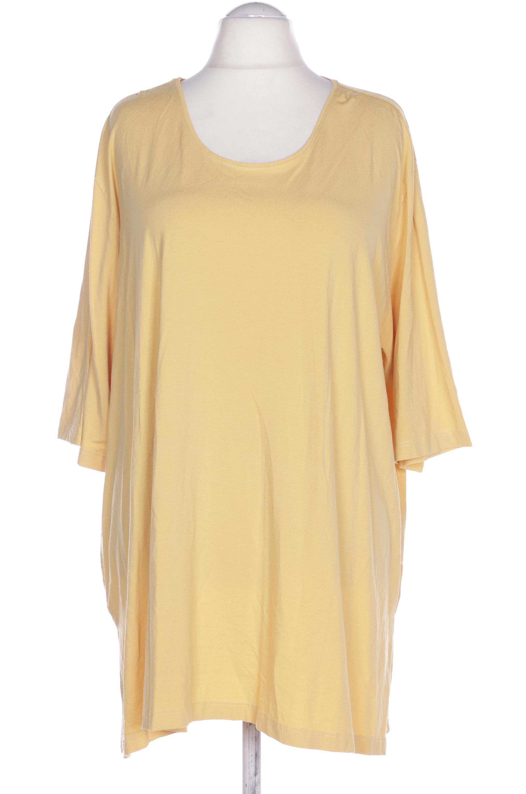 

Selection by Ulla Popken Damen T-Shirt, gelb, Gr. 54