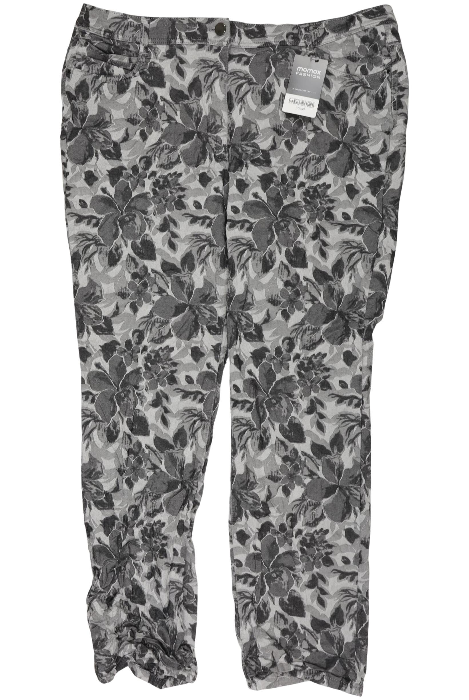 

Selection by Ulla Popken Damen Stoffhose, grau, Gr. 48