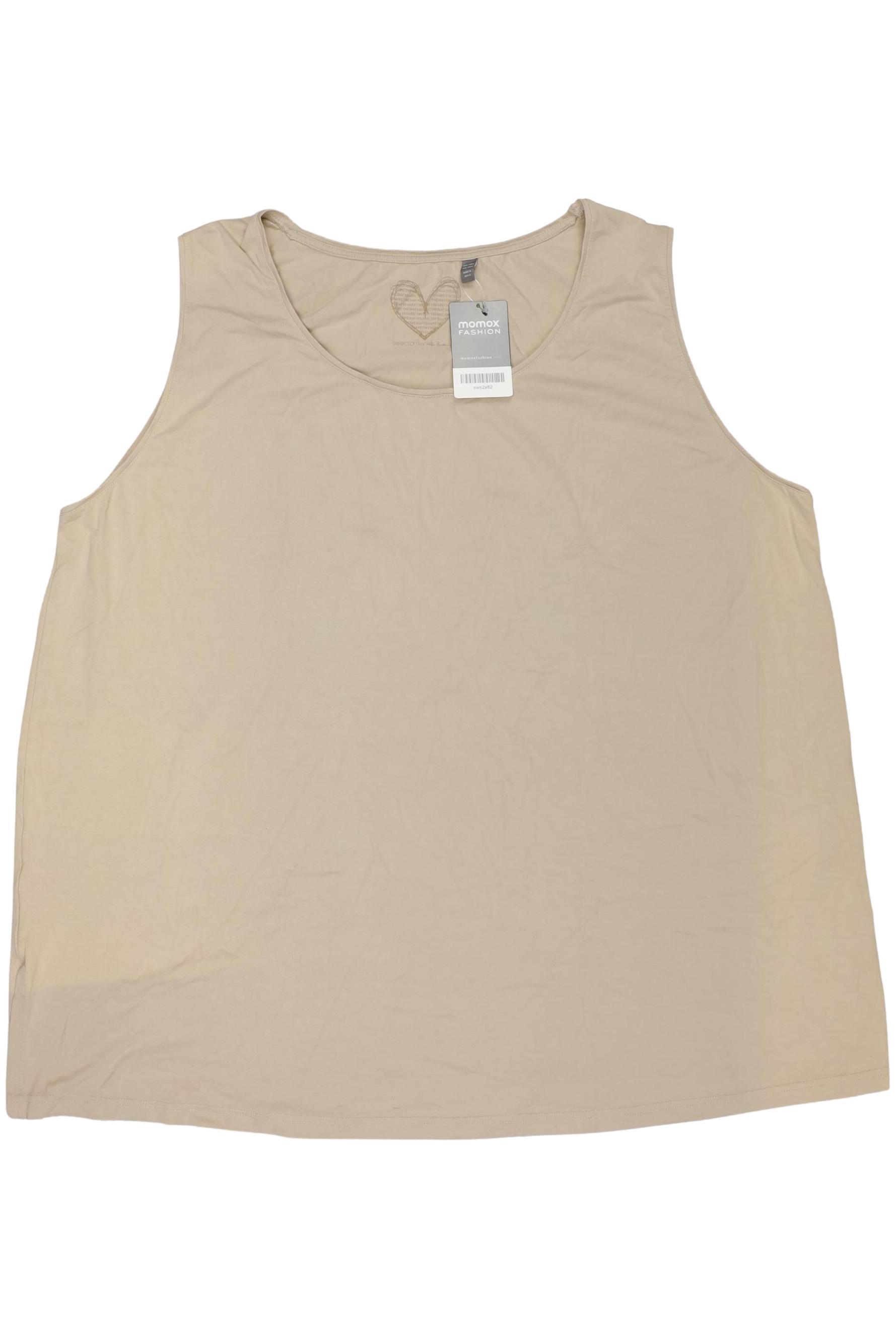 

Selection by Ulla Popken Damen Top, beige, Gr. 54