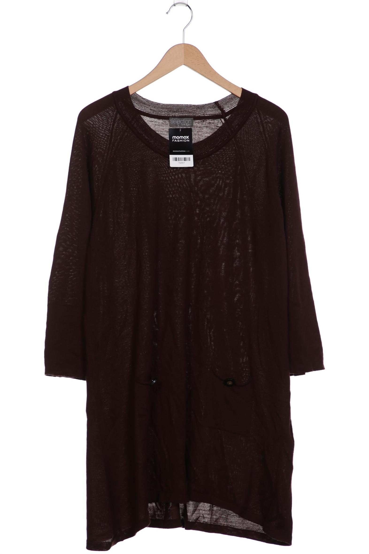 

Selection by Ulla Popken Damen Pullover, braun, Gr. 50