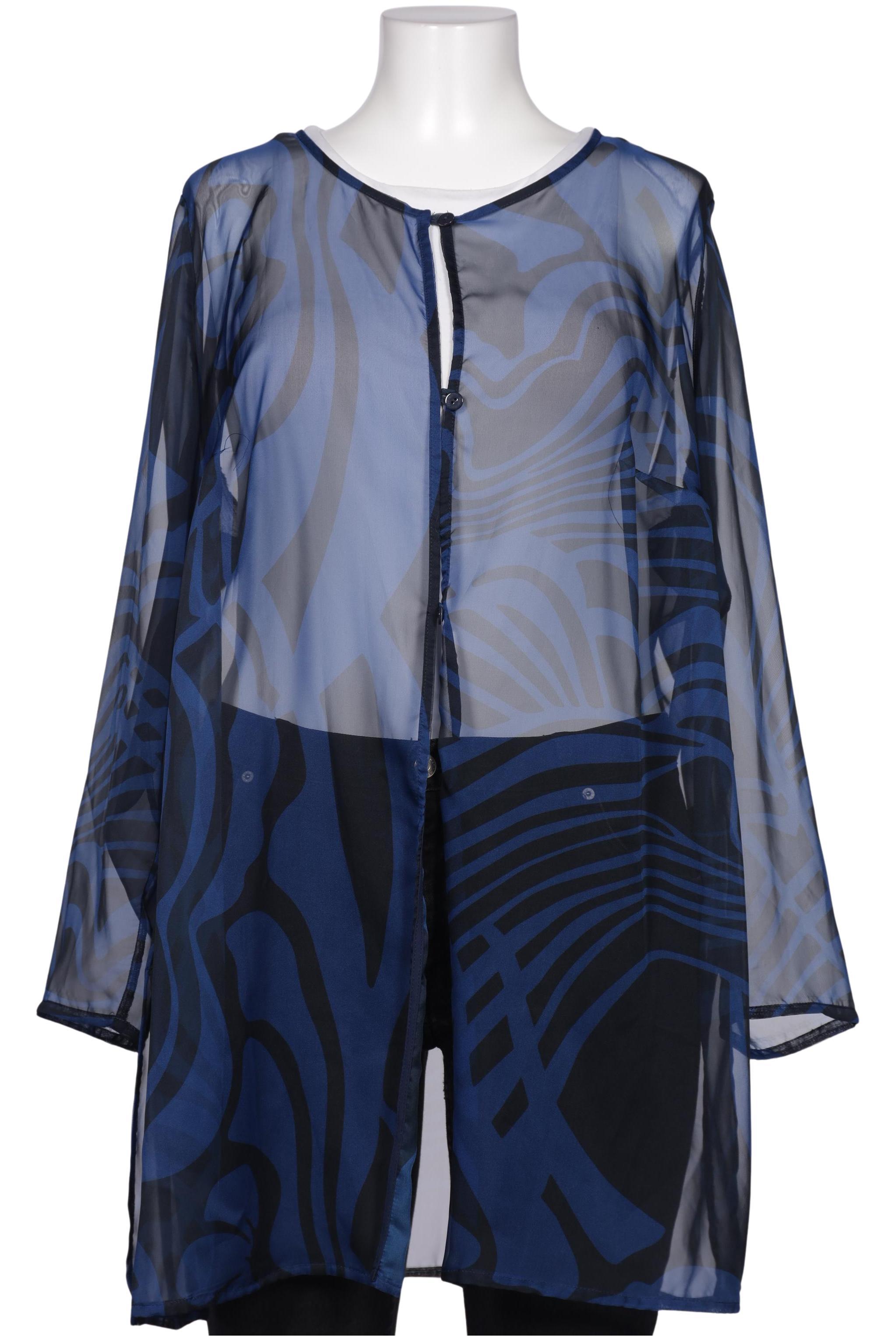 

Selection by Ulla Popken Damen Bluse, marineblau, Gr. 50