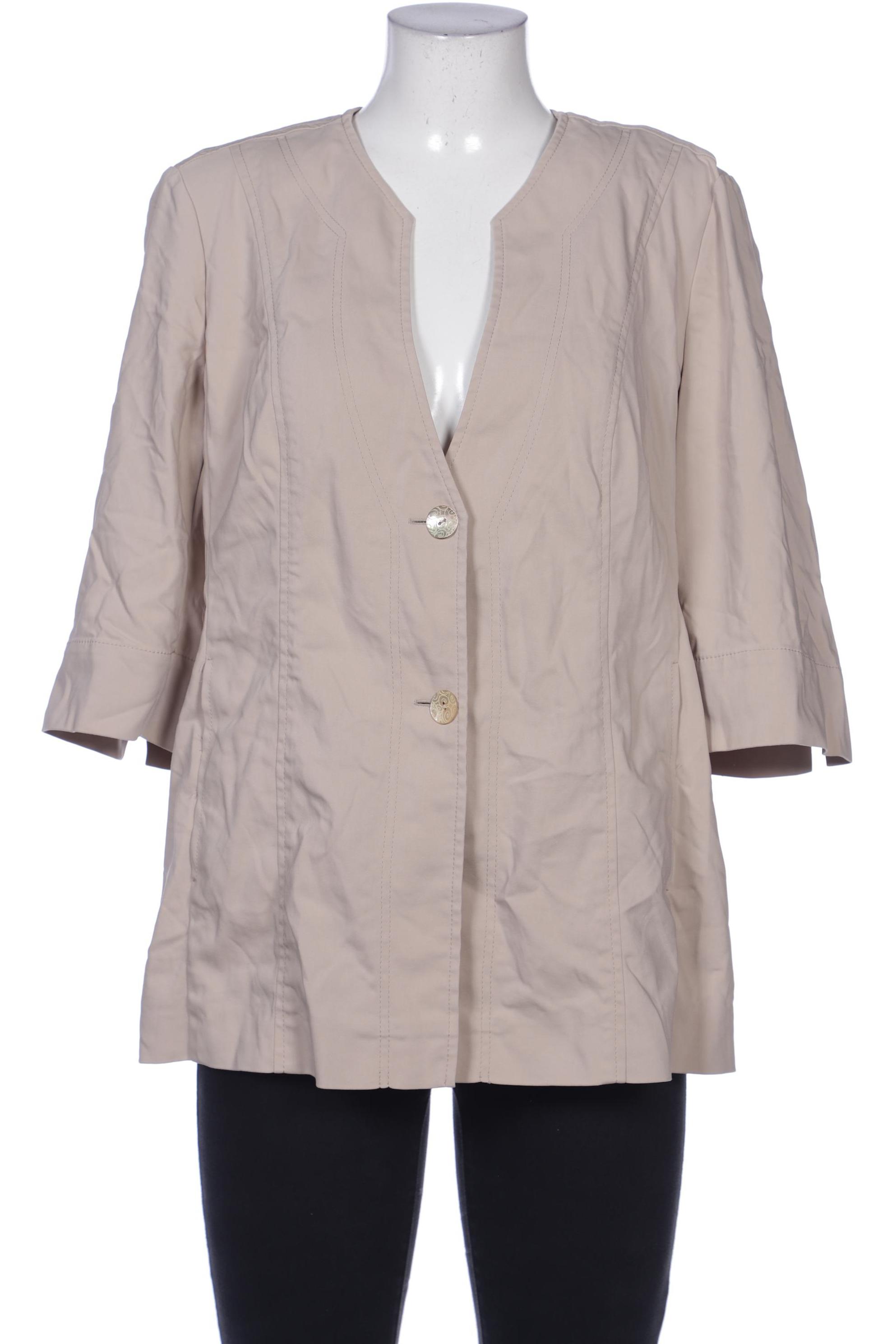 

Selection by Ulla Popken Damen Blazer, beige, Gr. 46