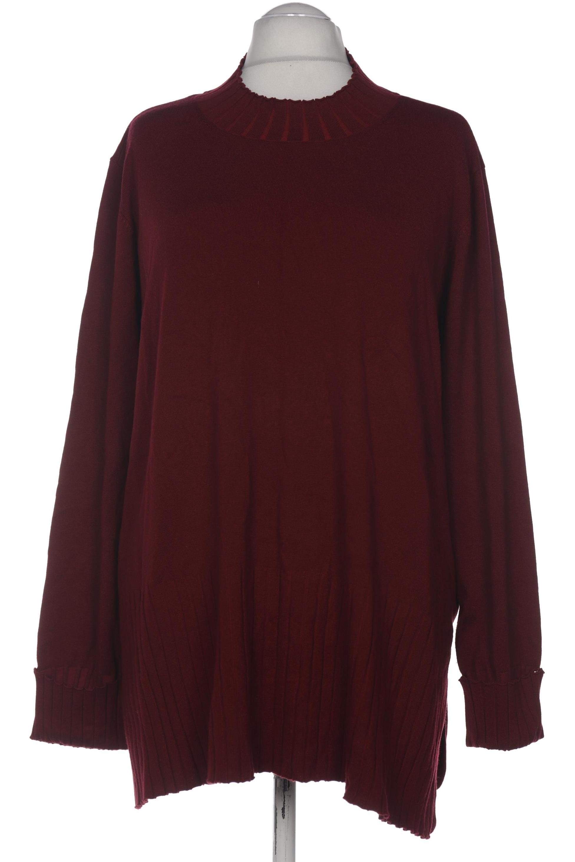 

Selection by Ulla Popken Damen Pullover, bordeaux, Gr. 58