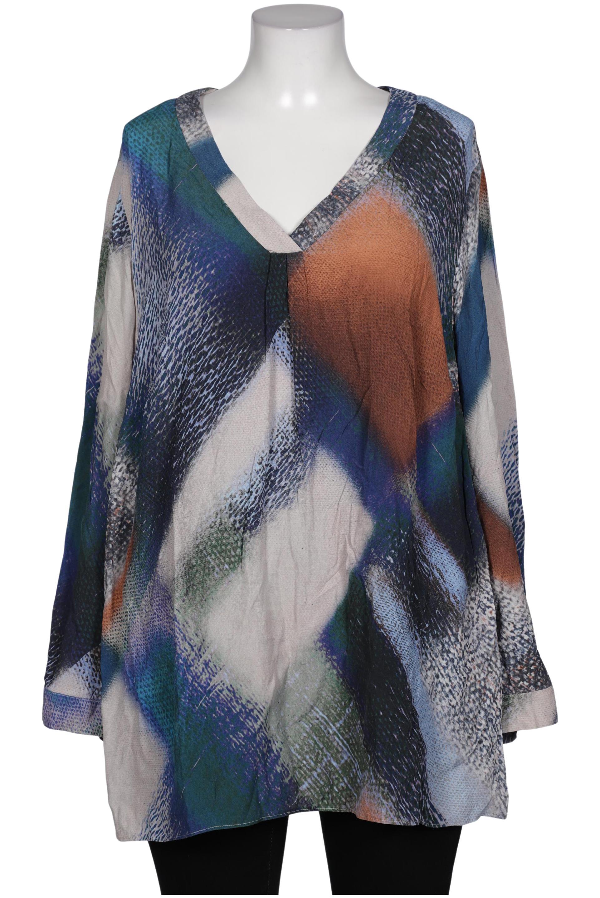 

Selection by Ulla Popken Damen Bluse, blau, Gr. 50