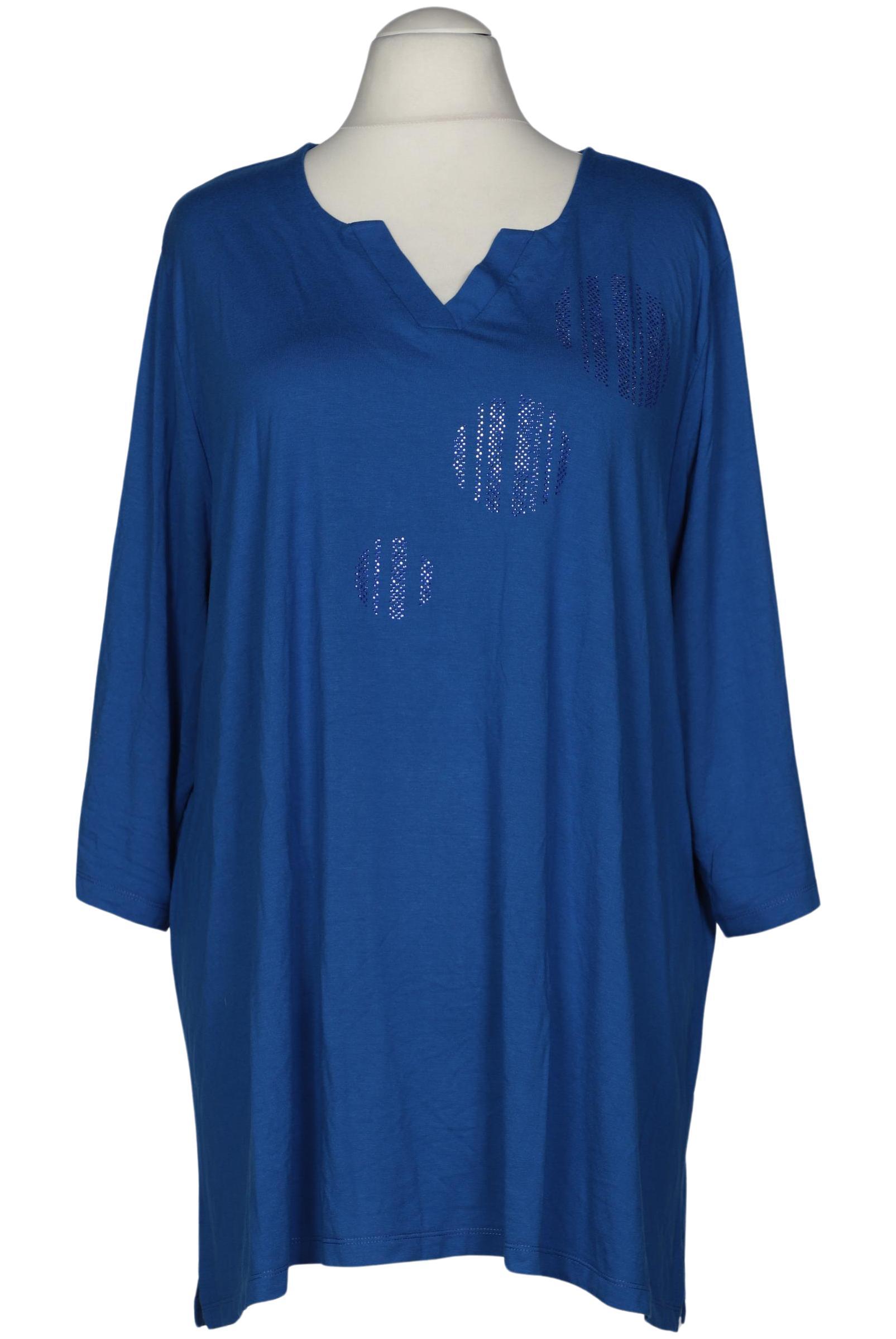 

Selection by Ulla Popken Damen T-Shirt, blau, Gr. 54