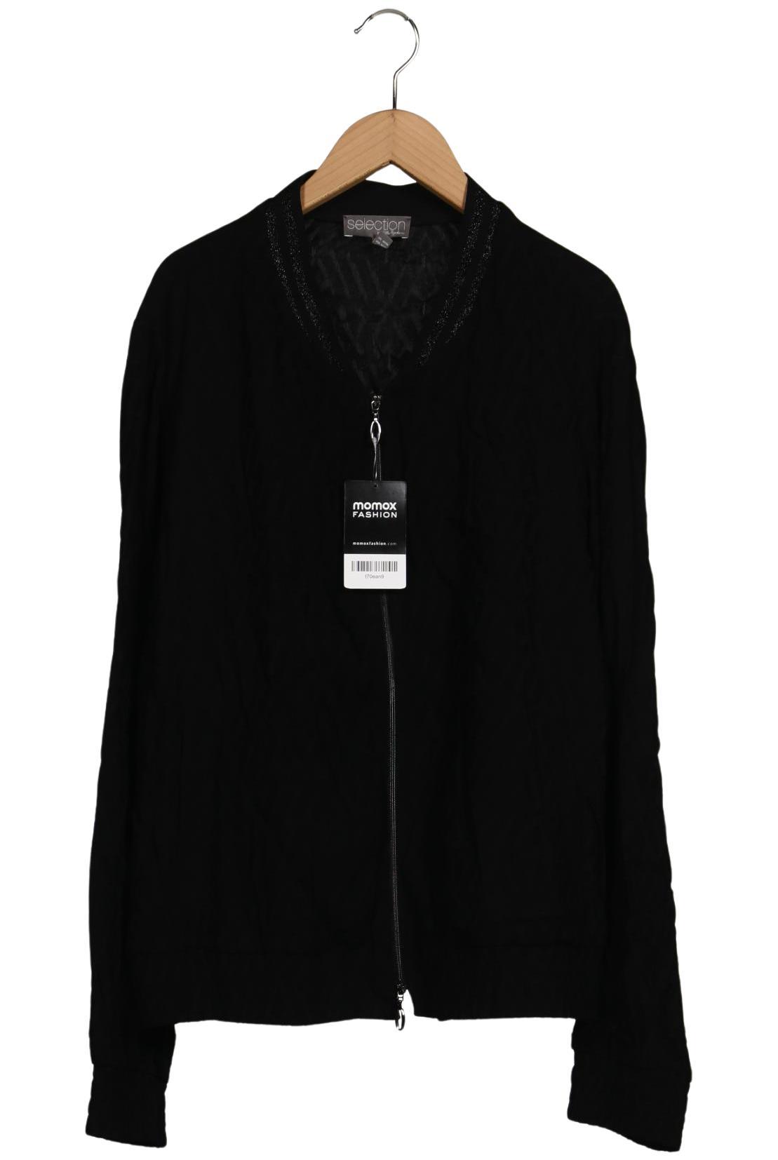 

Selection by Ulla Popken Damen Sweatshirt, schwarz, Gr. 42