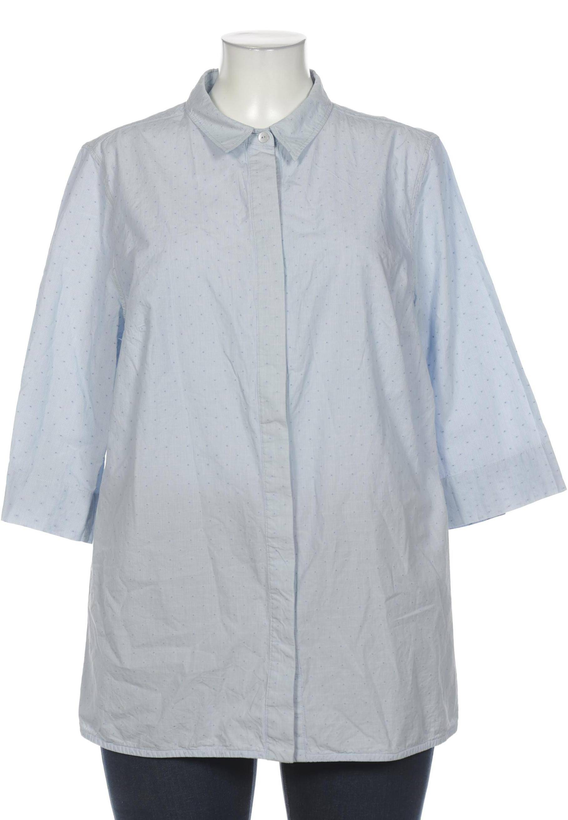 

Selection by Ulla Popken Damen Bluse, hellblau, Gr. 46