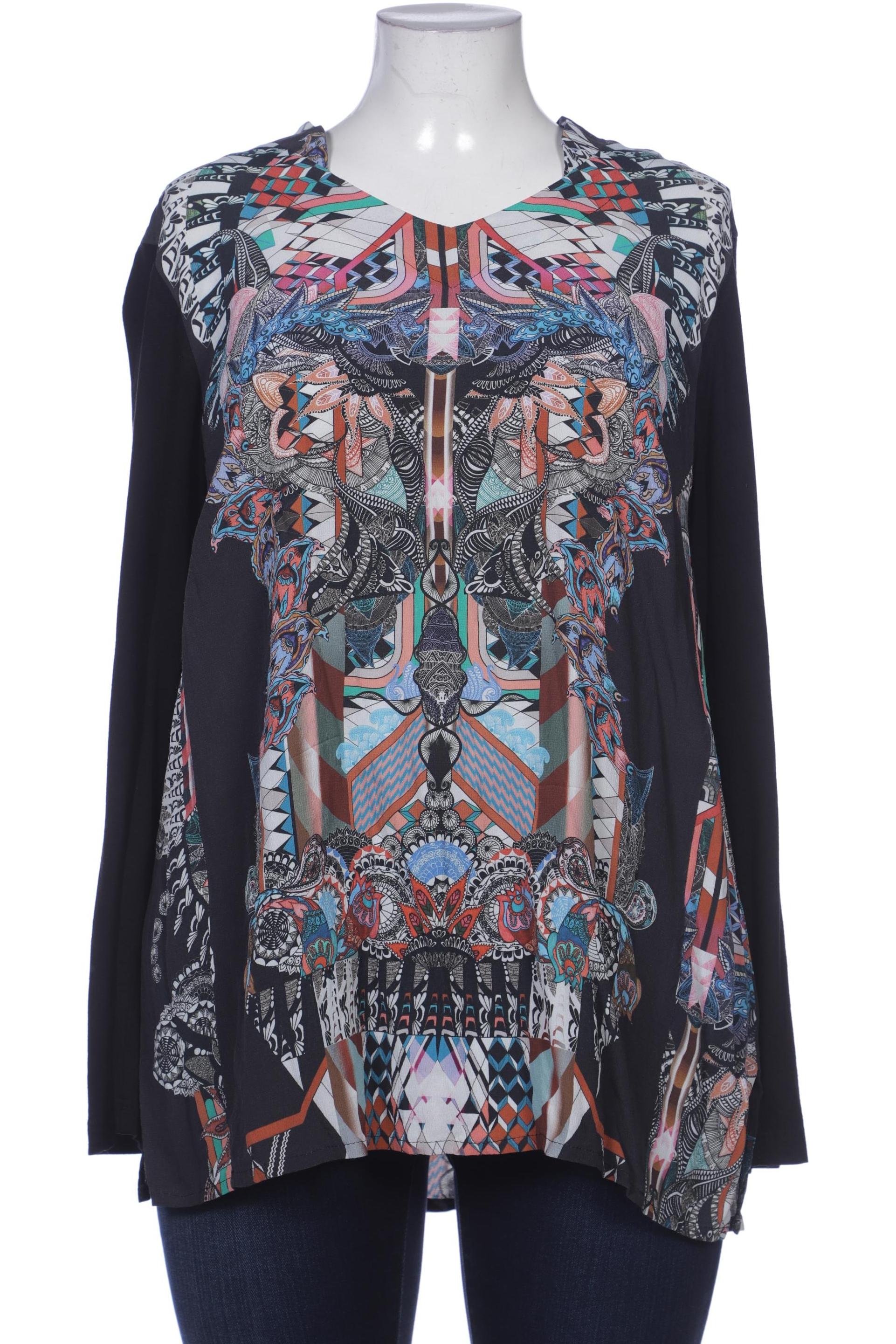 

Selection by Ulla Popken Damen Bluse, mehrfarbig, Gr. 46