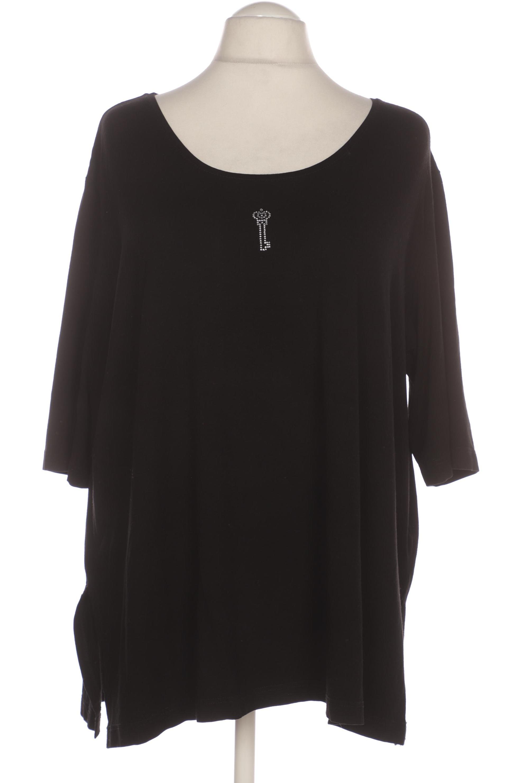 

Selection by Ulla Popken Damen T-Shirt, schwarz, Gr. 54