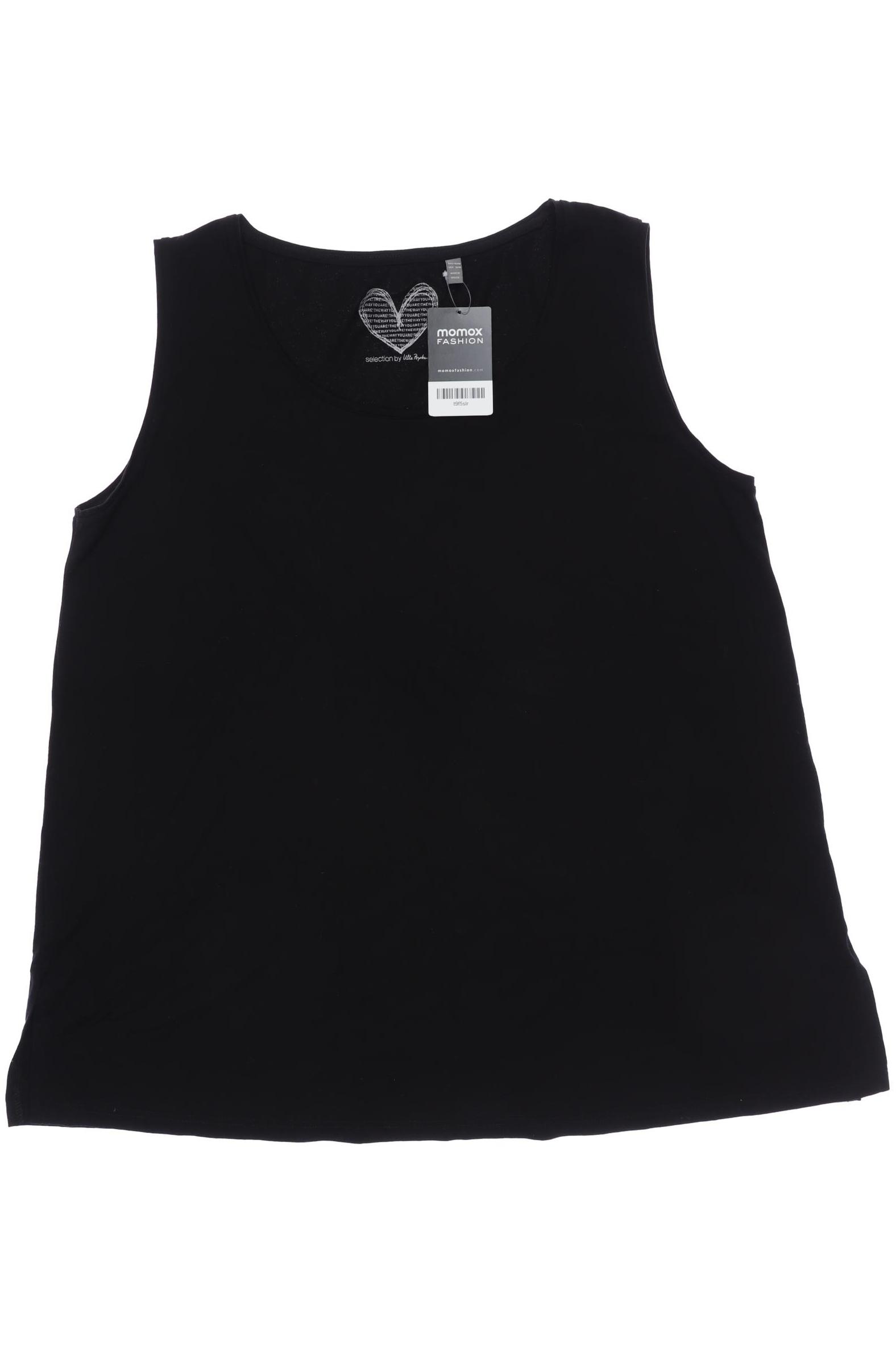 

Selection by Ulla Popken Damen Top, schwarz, Gr. 46