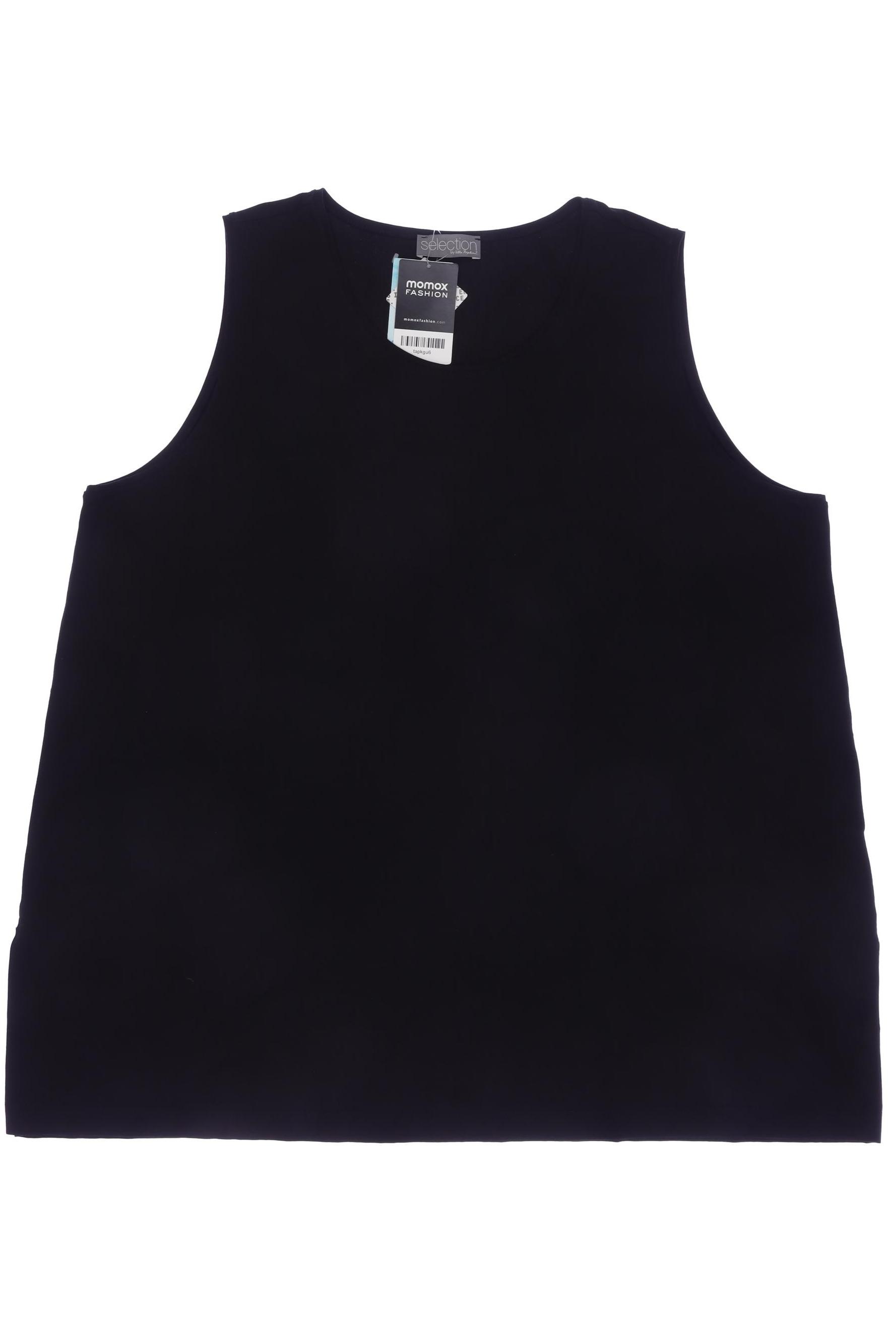 

Selection by Ulla Popken Damen Top, schwarz, Gr. 50