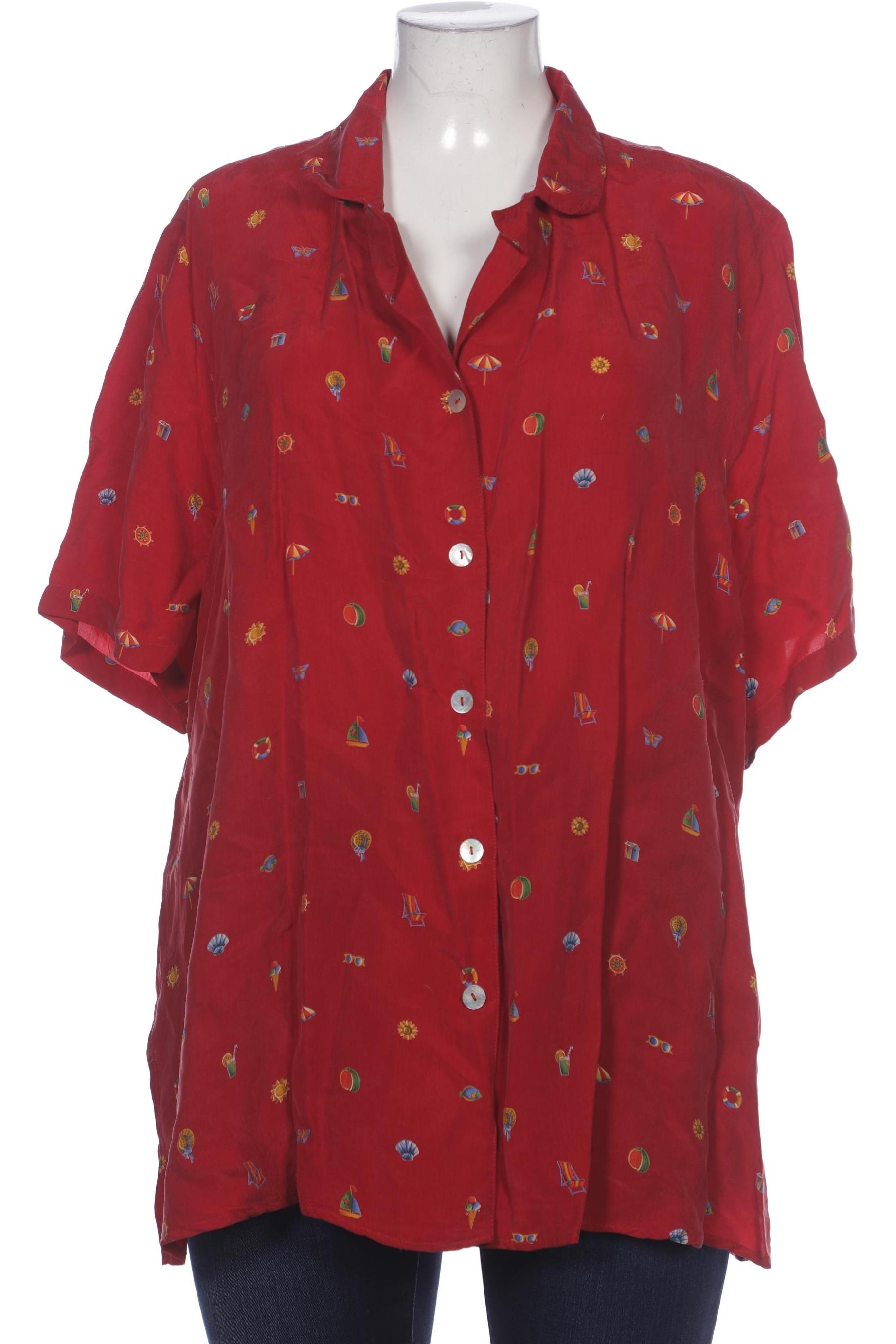 

Selection by Ulla Popken Damen Bluse, rot, Gr. 46