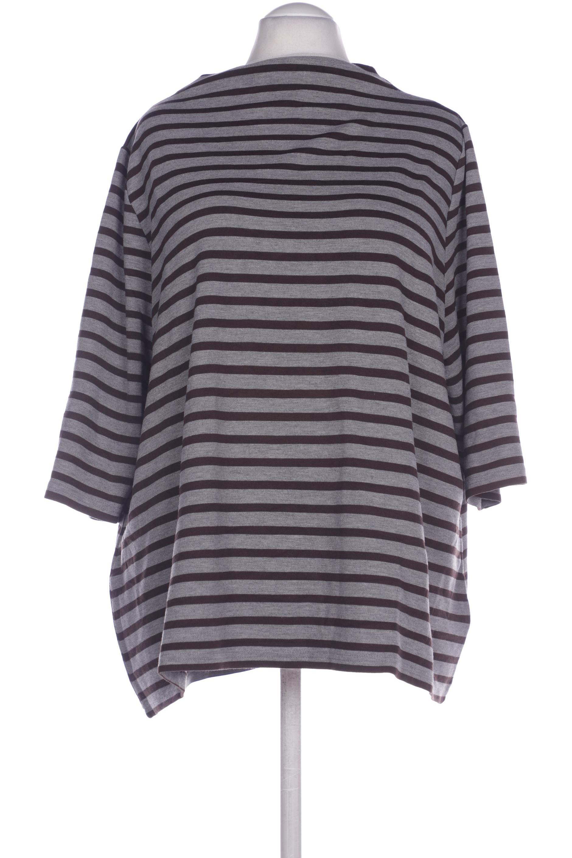 

Selection by Ulla Popken Damen Langarmshirt, grau, Gr. 54